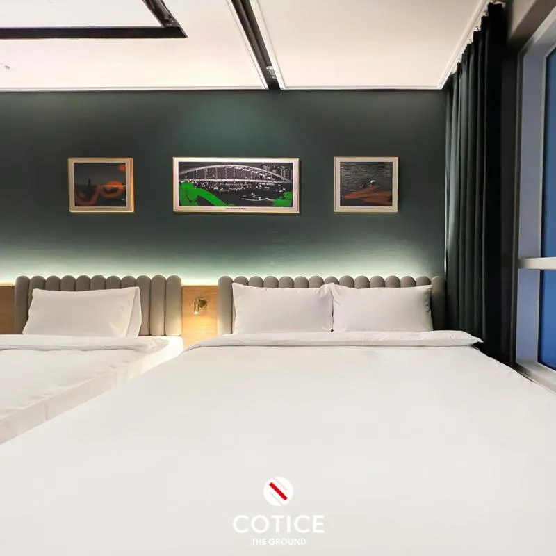 Bed in Busan Nampo Cotice The Ground