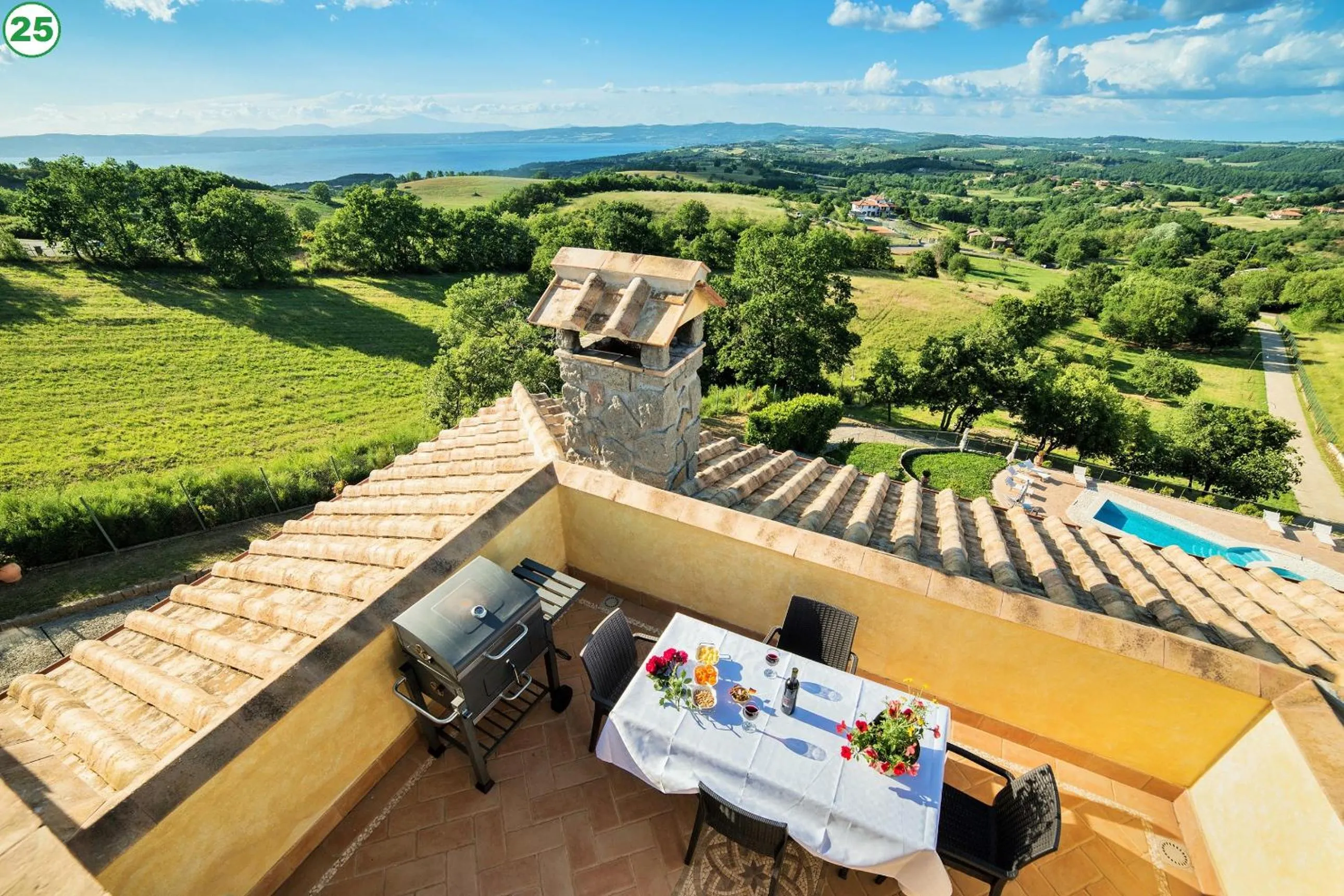 Balcony/Terrace in I Gigli del Belvedere