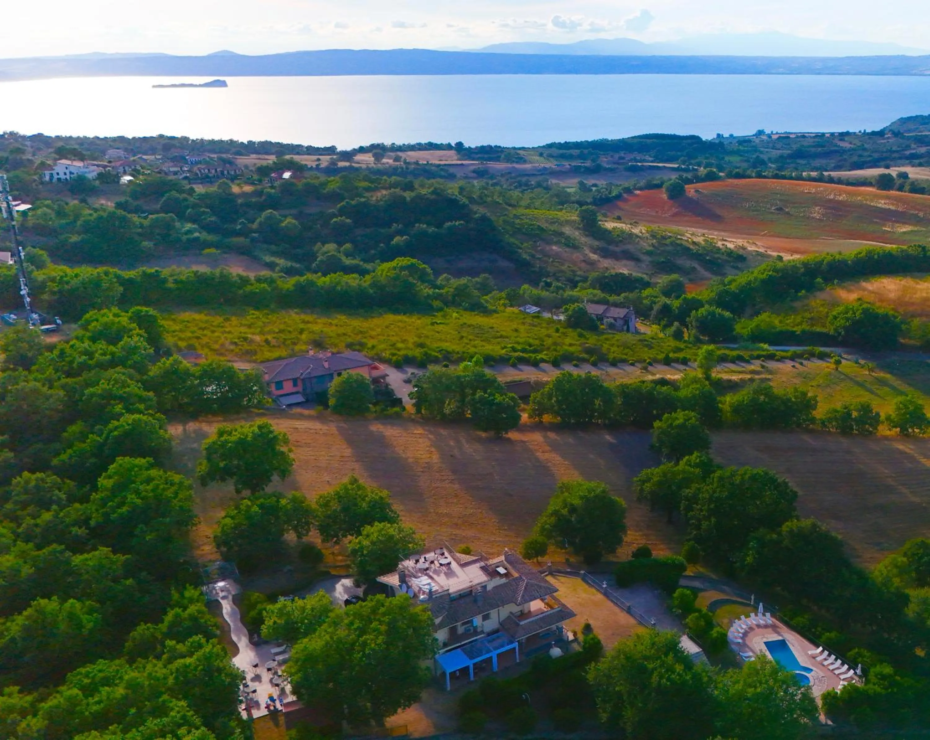 Bird's eye view in I Gigli del Belvedere