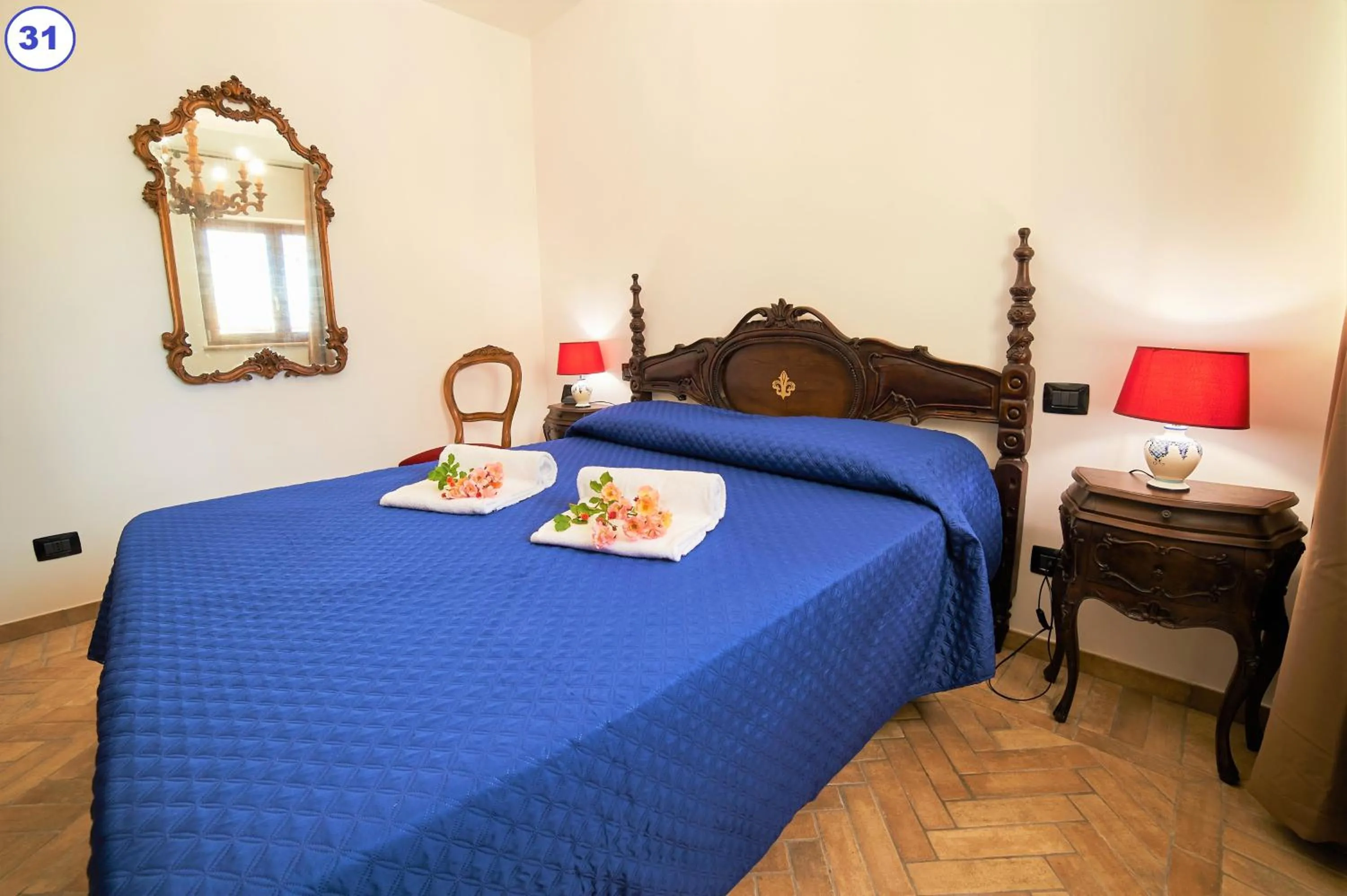 Bedroom, Bed in I Gigli del Belvedere