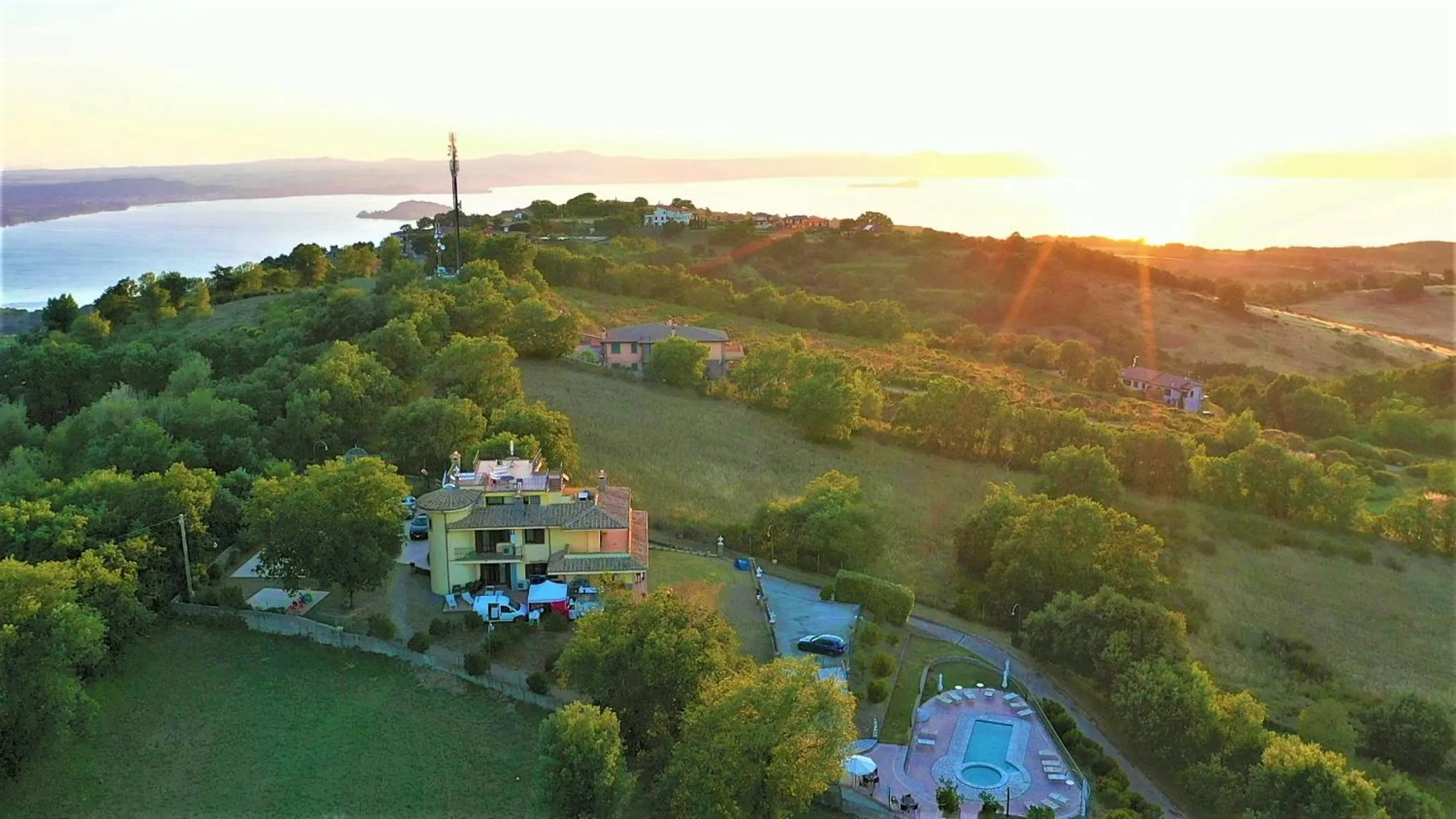 Bird's eye view in I Gigli del Belvedere