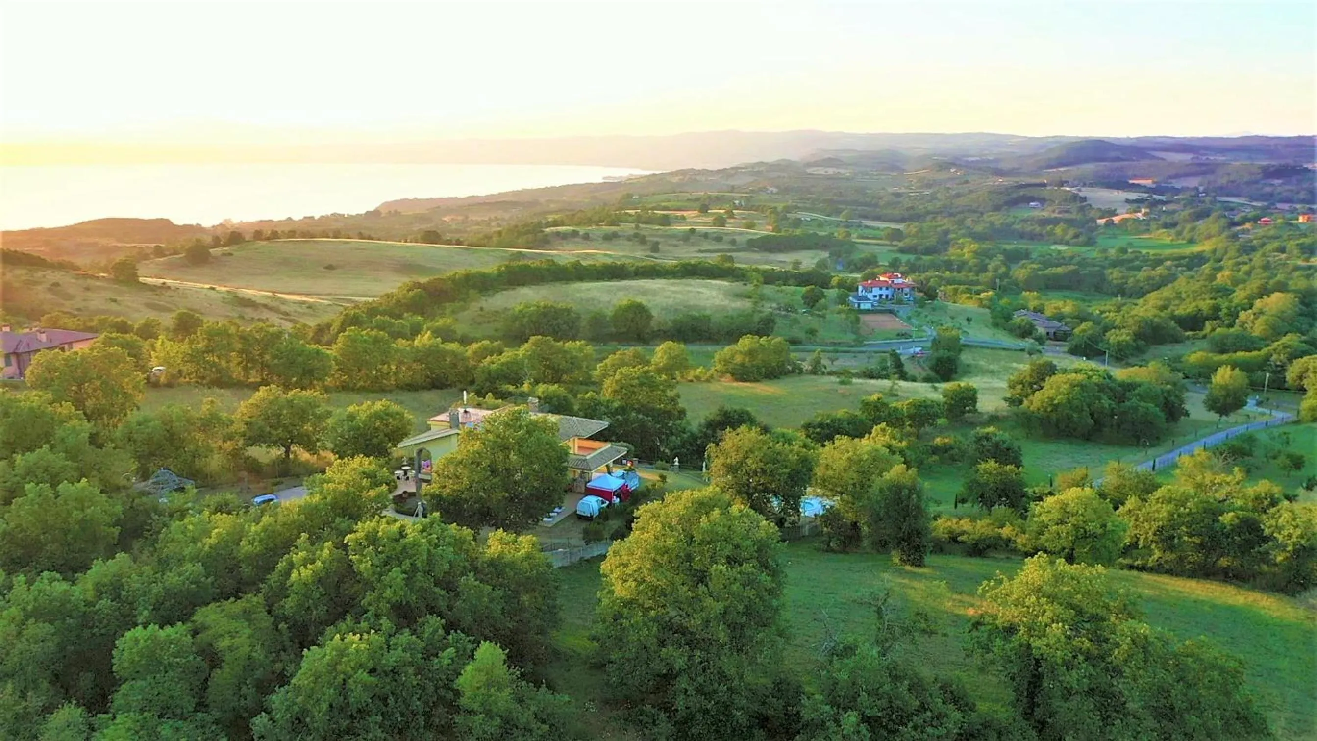 Bird's eye view in I Gigli del Belvedere