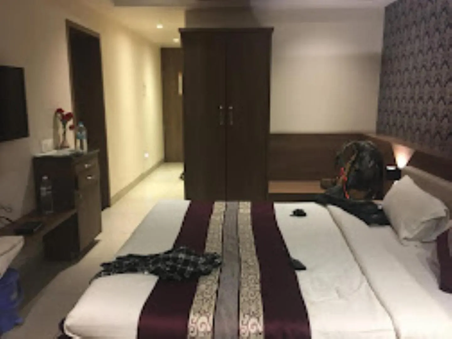 Bed in Shri Vitthal Mangalam ,Satara