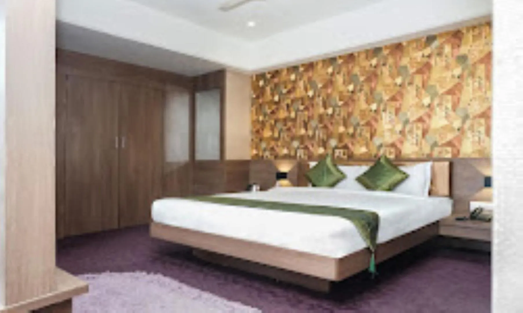 Bed in Shri Vitthal Mangalam ,Satara