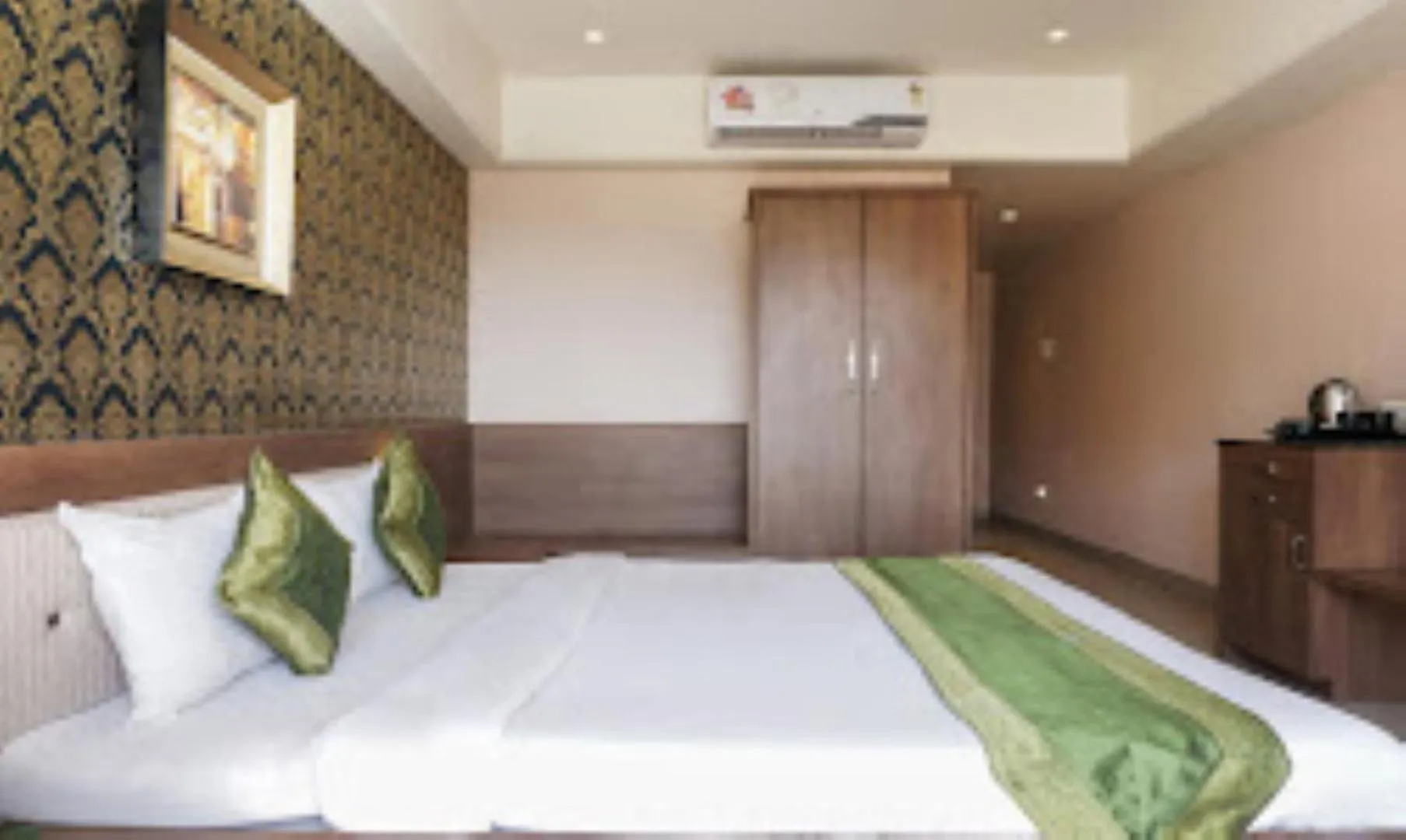 Bed in Shri Vitthal Mangalam ,Satara