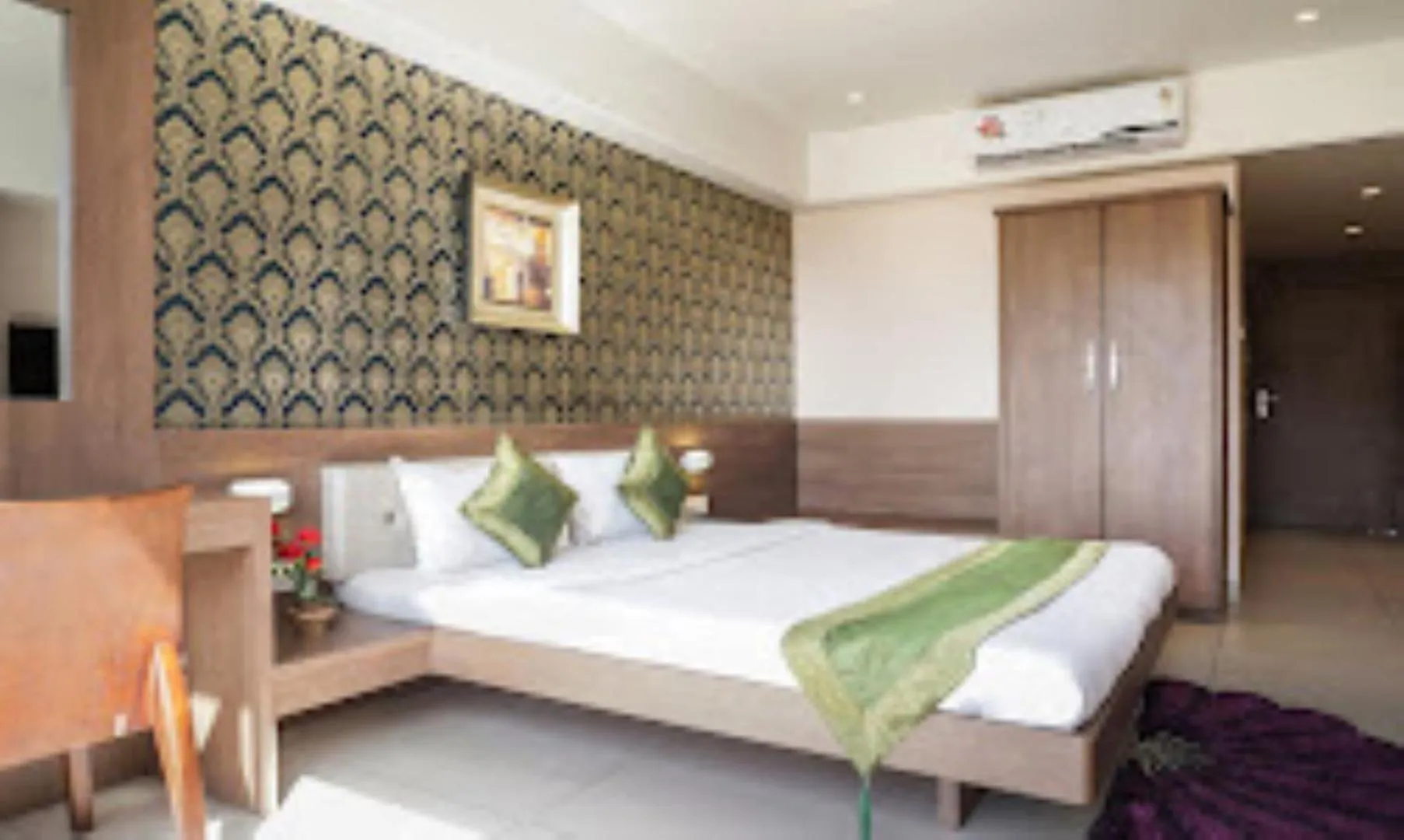 Bed in Shri Vitthal Mangalam ,Satara