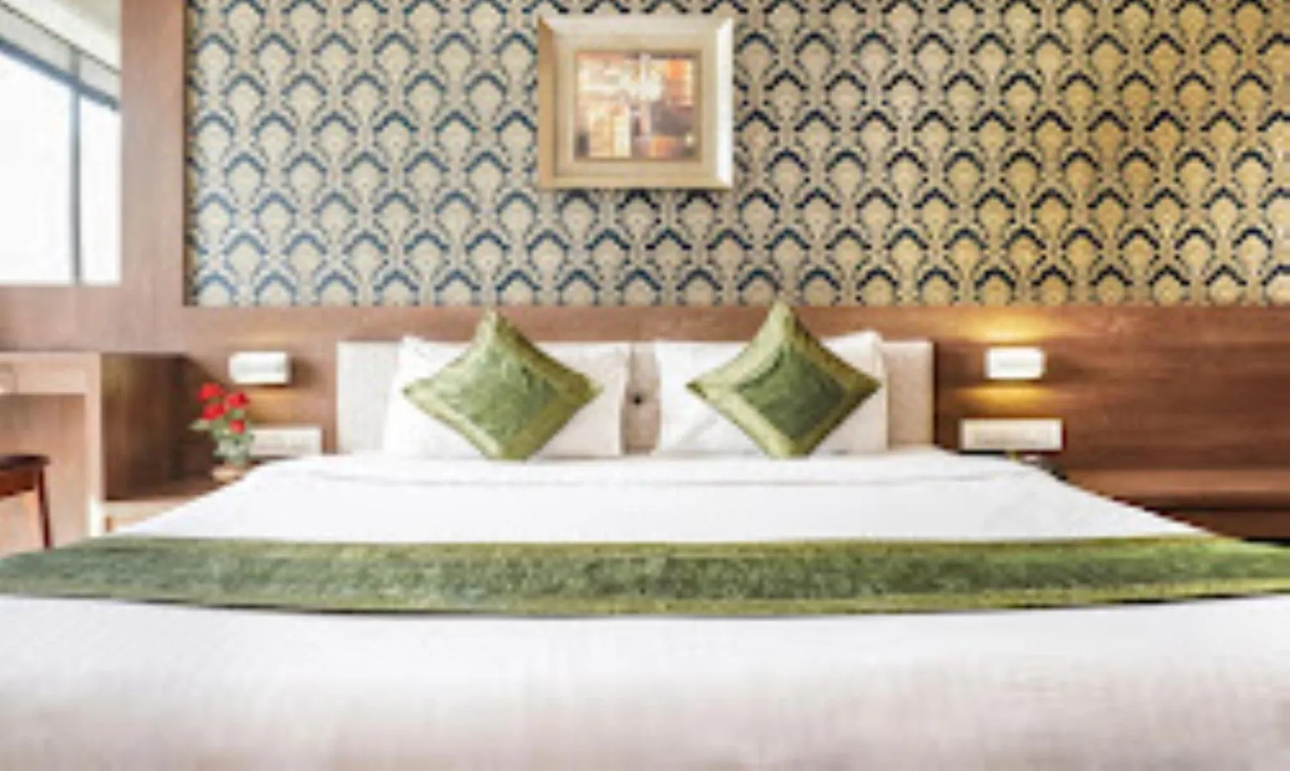 Bed in Shri Vitthal Mangalam ,Satara