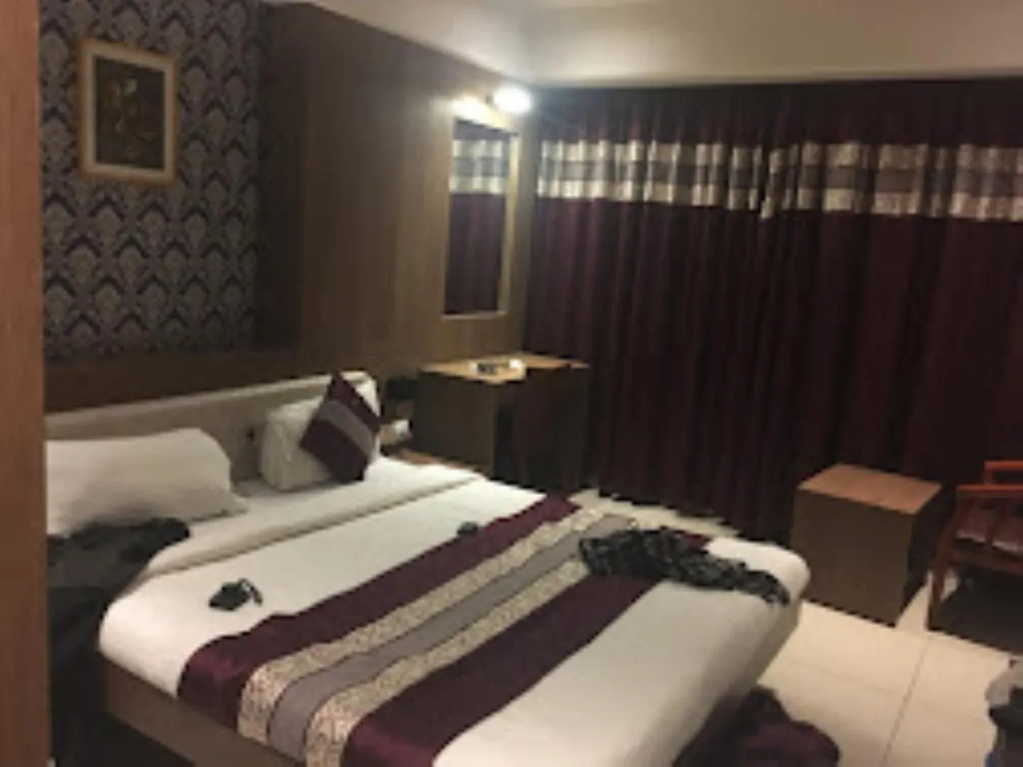 Bed in Shri Vitthal Mangalam ,Satara