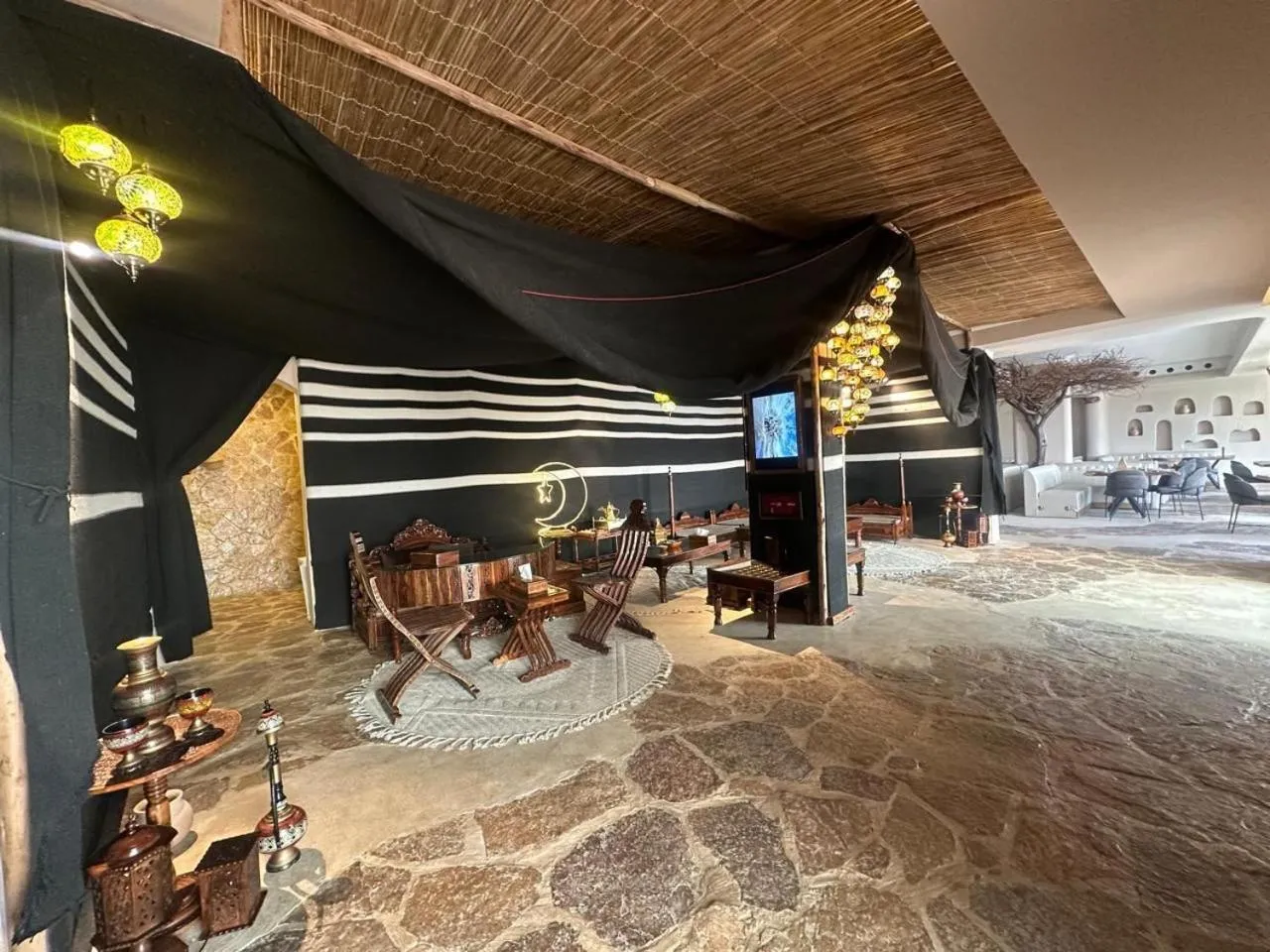 Lobby or reception in Dibba Sea View Hotel by AMA Pro