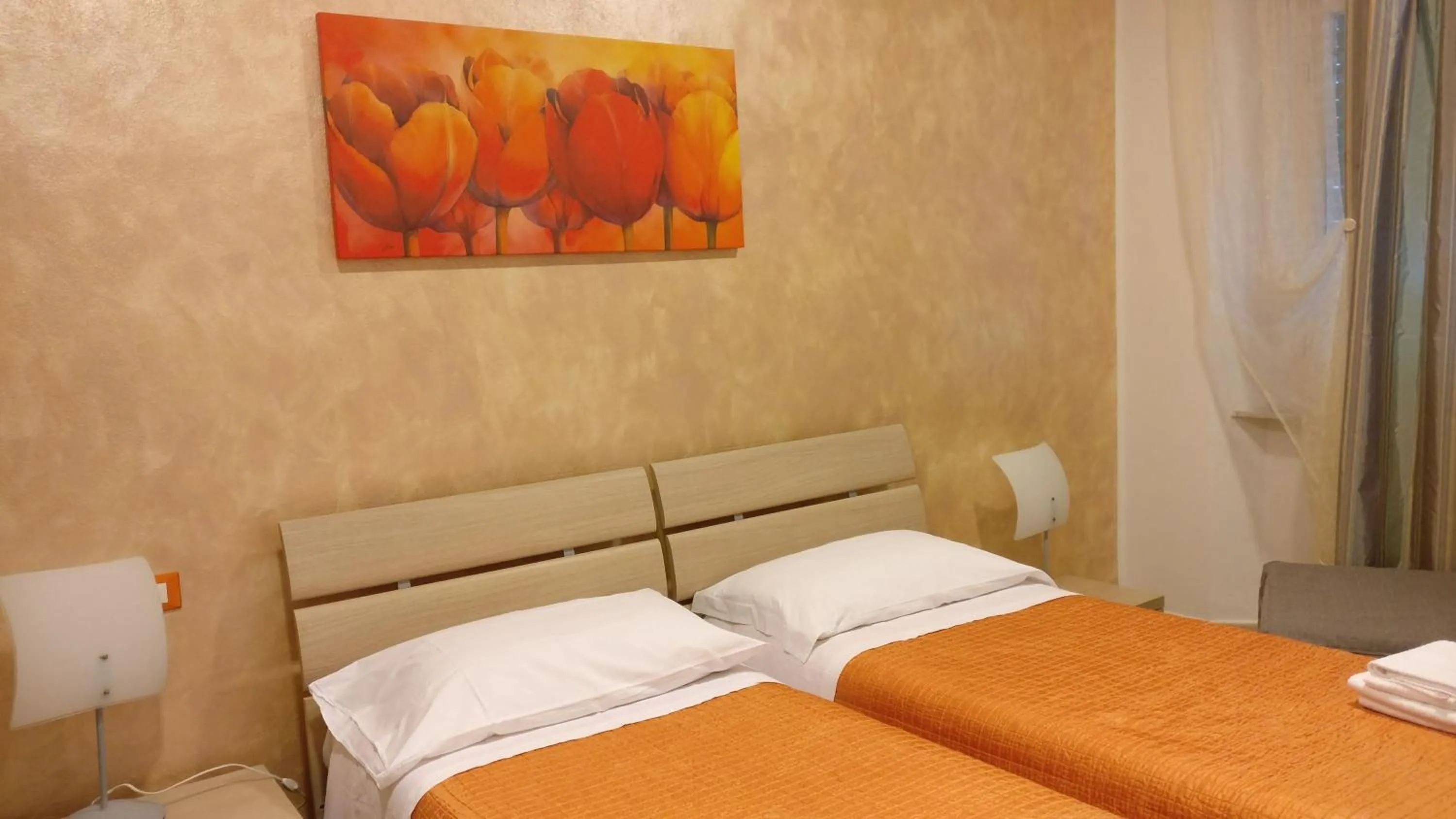 Bed in Casamare Hotel