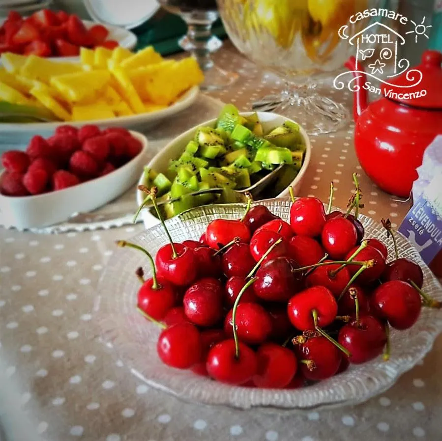 Continental breakfast in Casamare Hotel