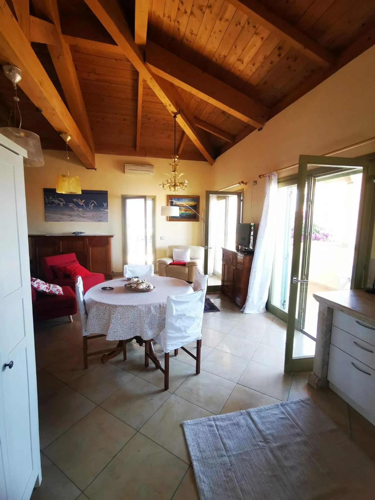 Bed in Casamare Hotel