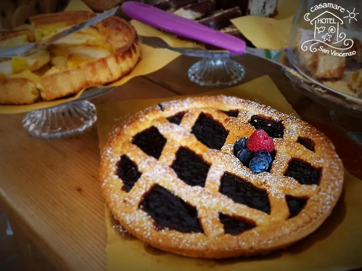 Food close-up in Casamare Hotel