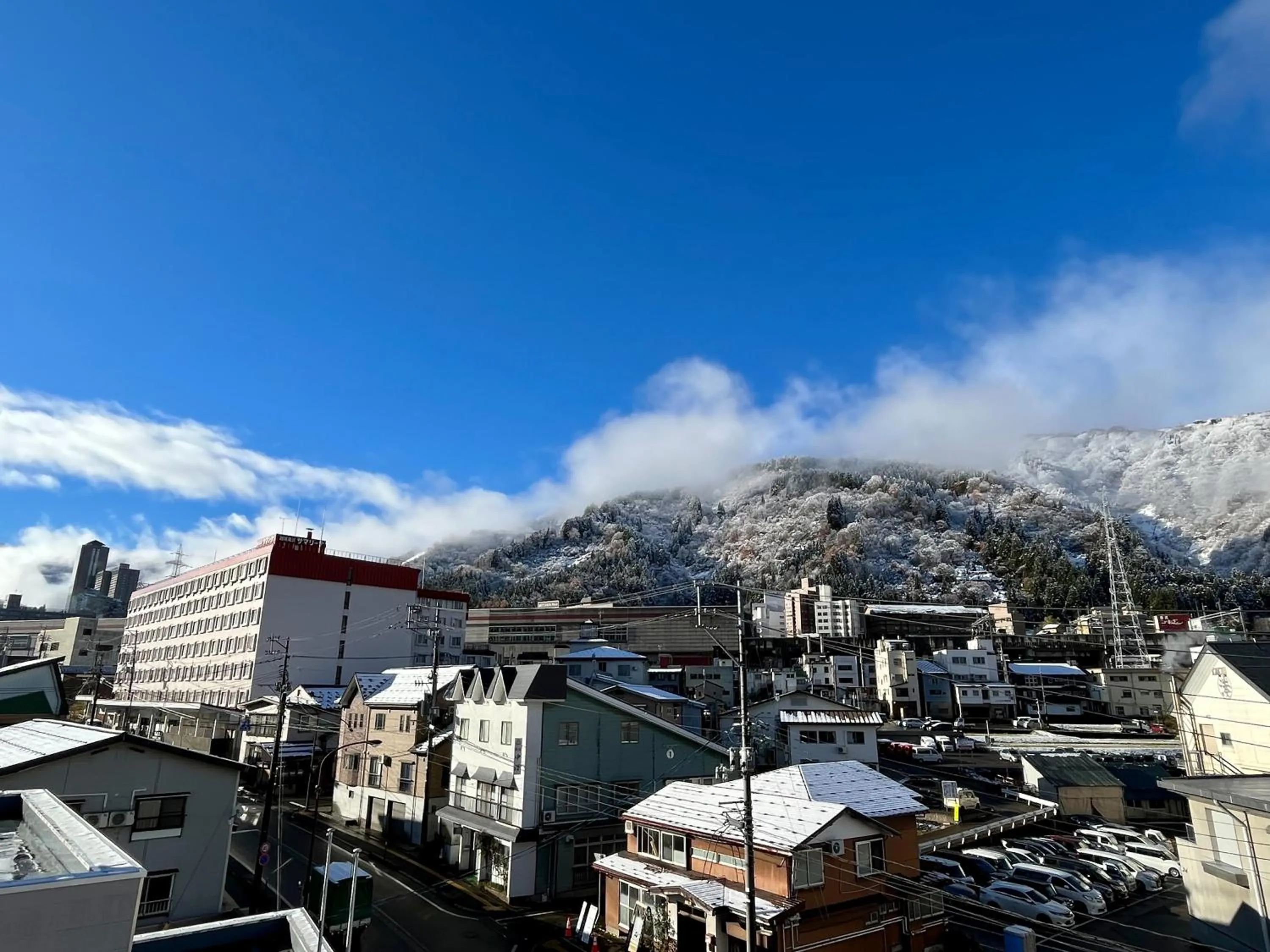 Natural landscape in Yuzawa house