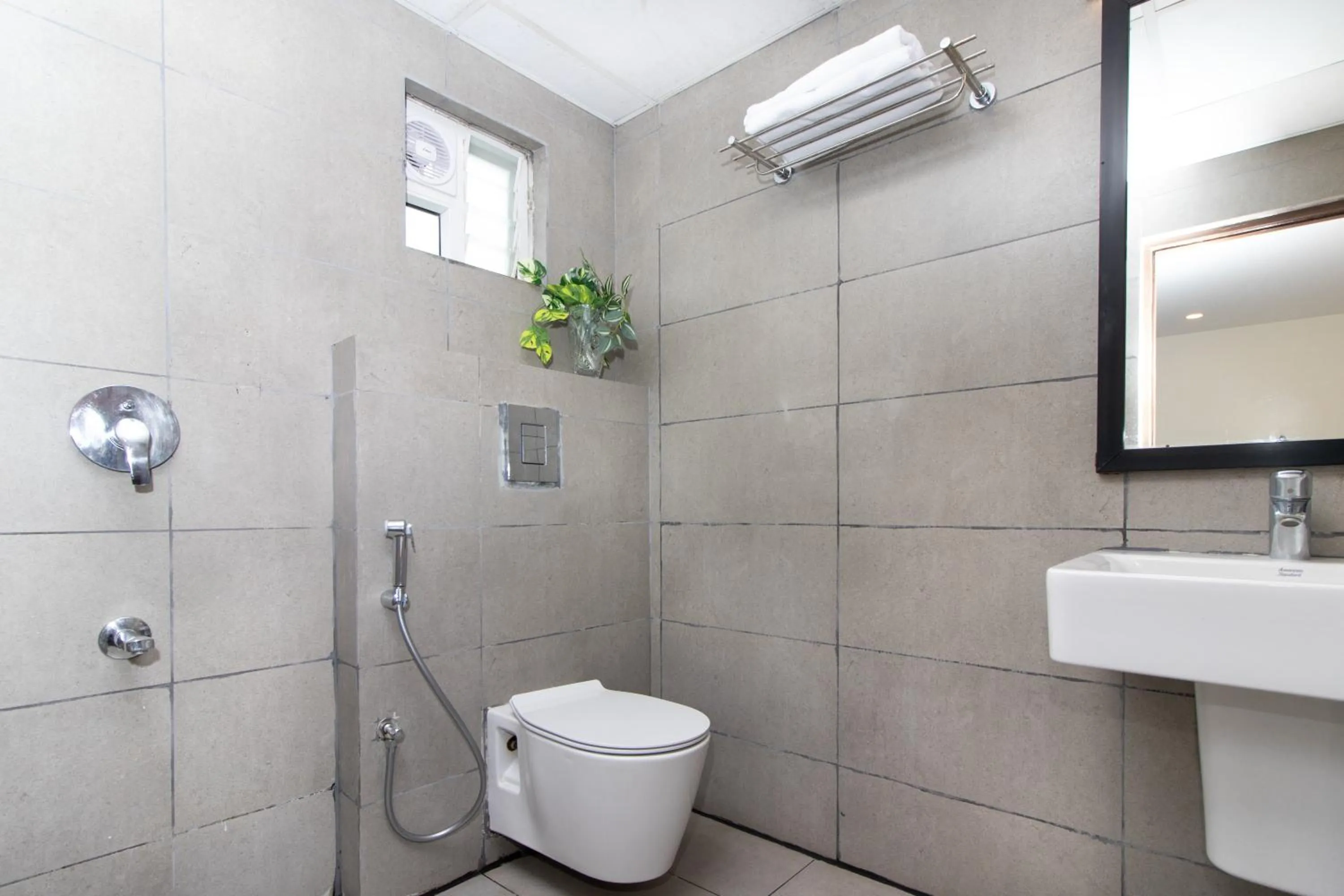 Shower in Sanctum Suites Richmond Road Bangalore