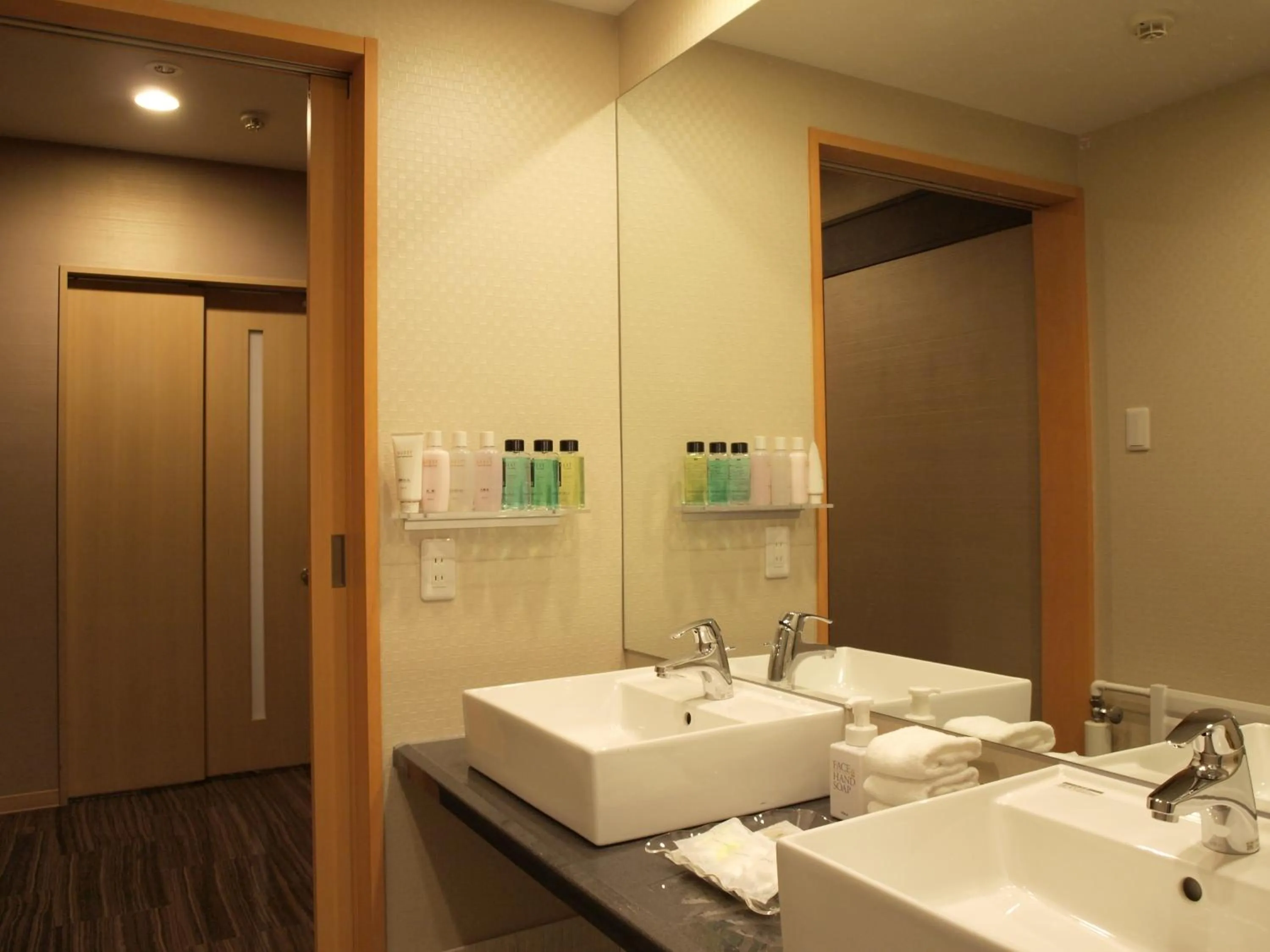 Bathroom in Niseko Hot Spring Ikoino Yuyado Iroha