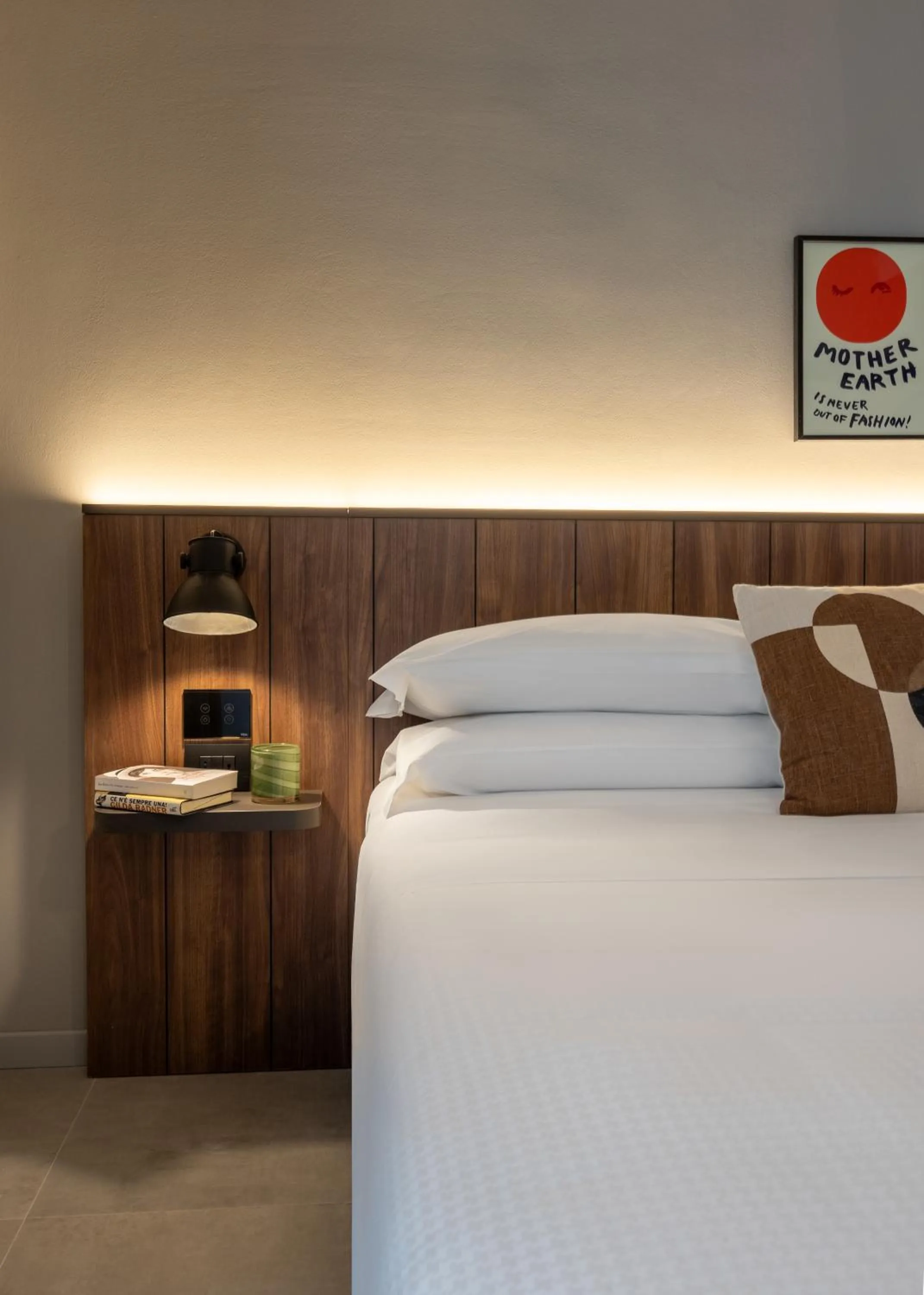 Decorative detail, Bed in Homie