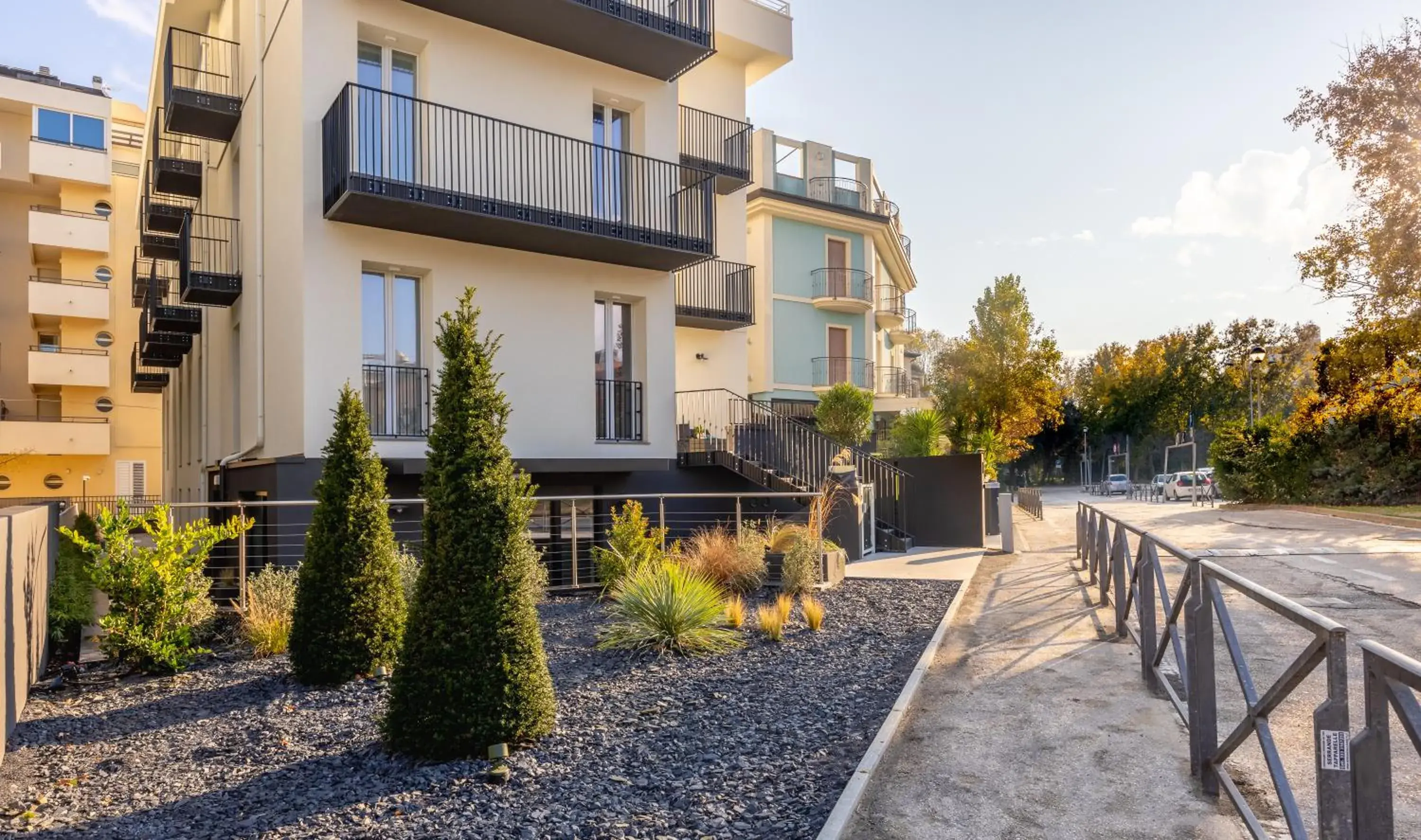 Facade/entrance in Homie Facade/entrance in Homie