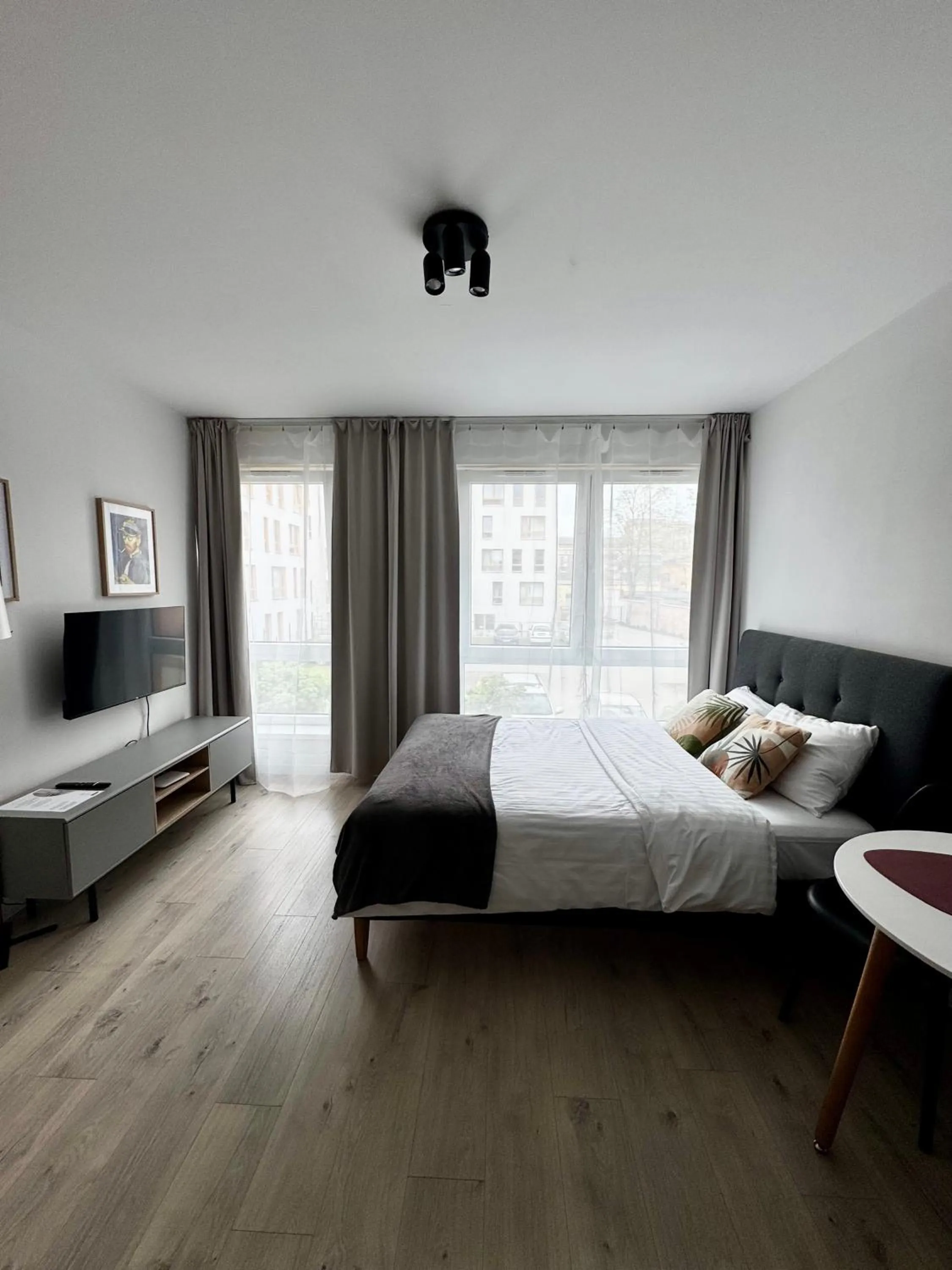 Bed in Platon Residence Apartments