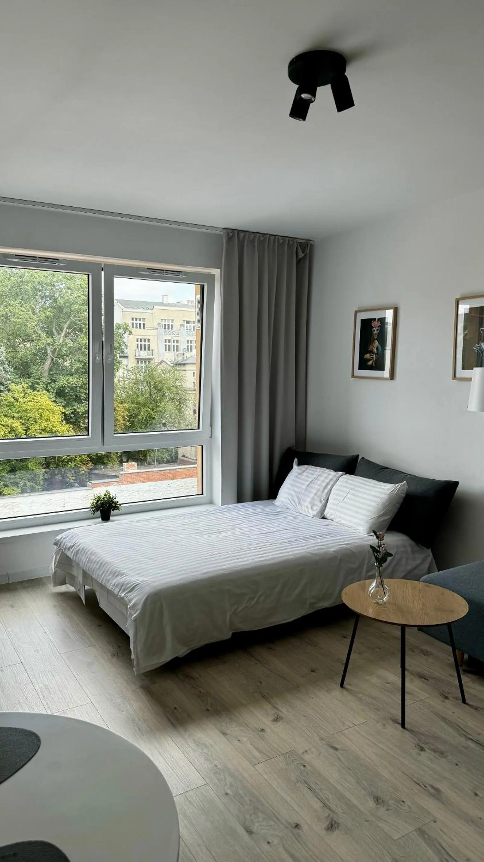 Bed in Platon Residence Apartments