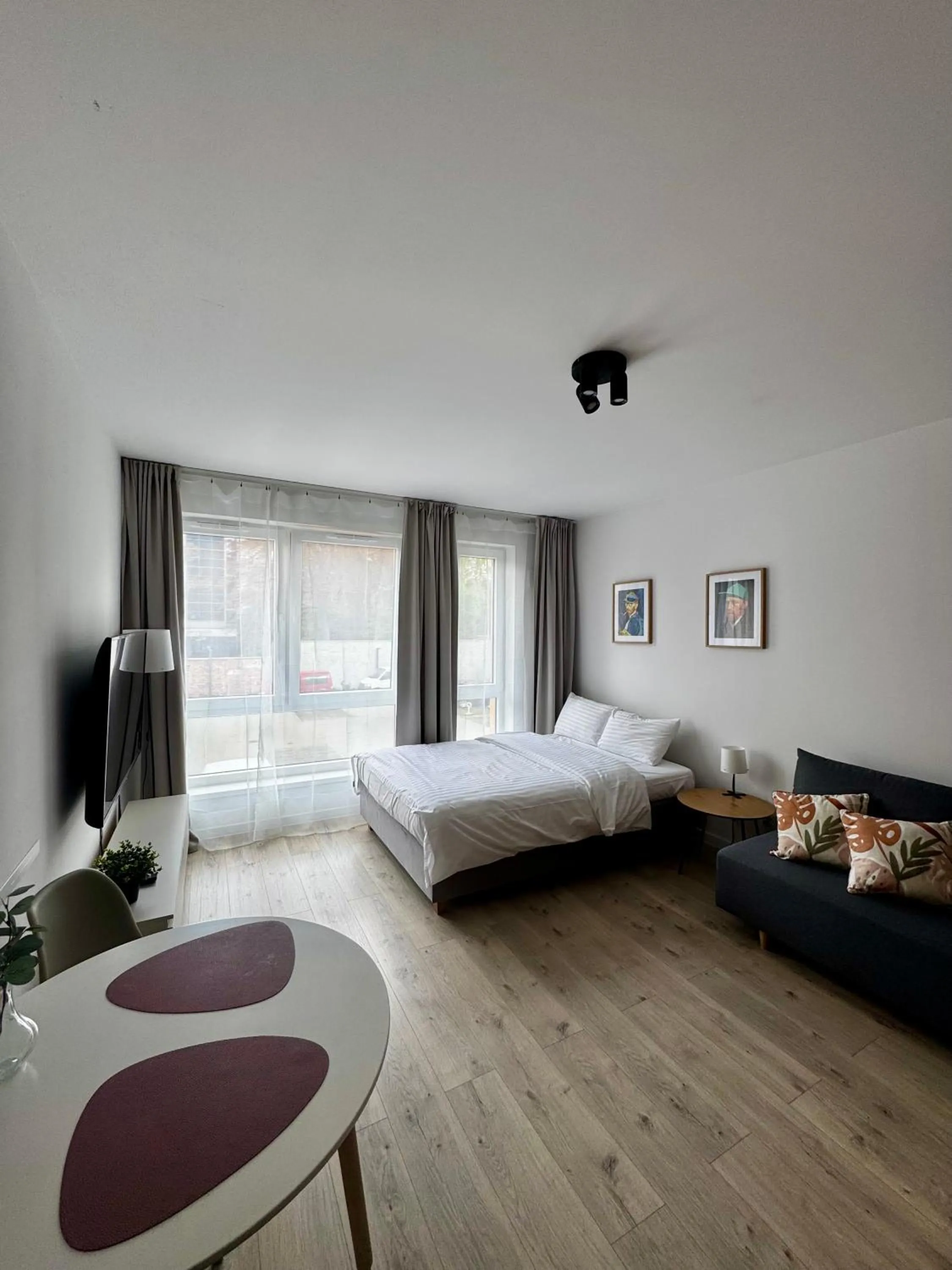 Bed in Platon Residence Apartments