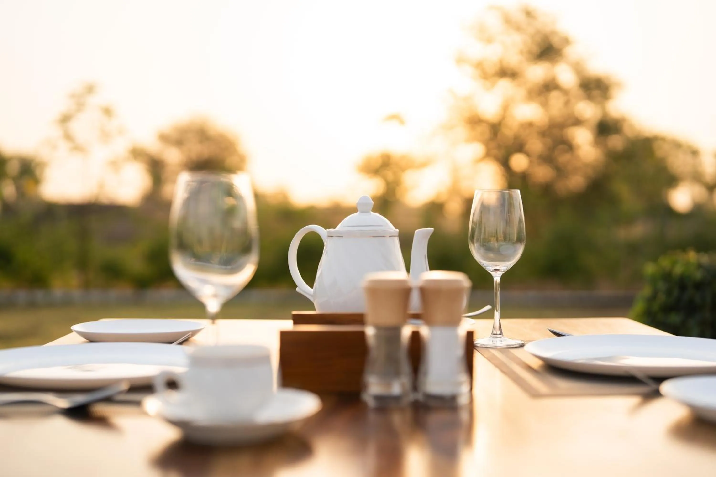 Breakfast in Daksh Eden Greenz -A Luxury Resort in Sasan Gir