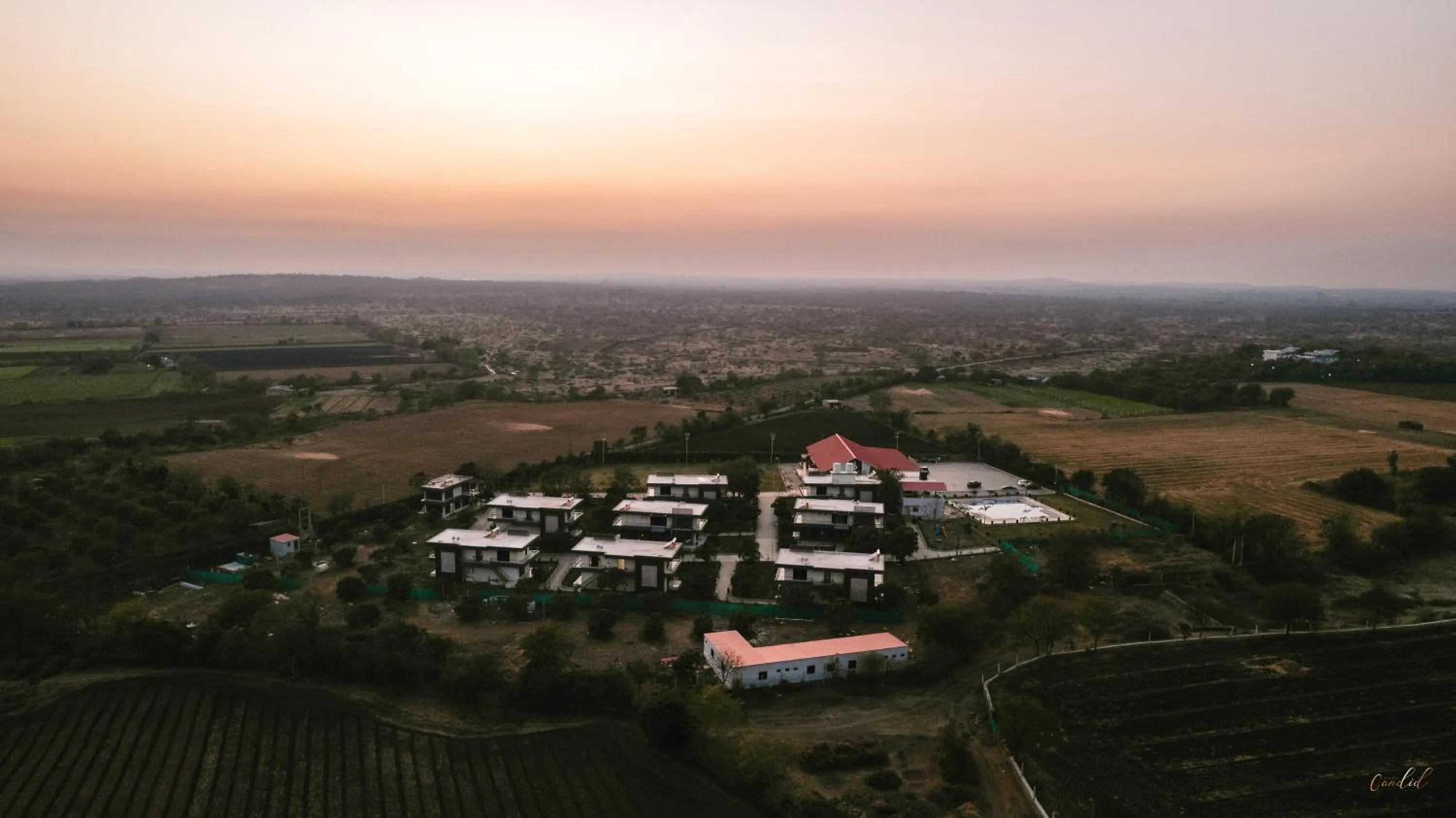 Natural landscape in Daksh Eden Greenz -A Luxury Resort in Sasan Gir