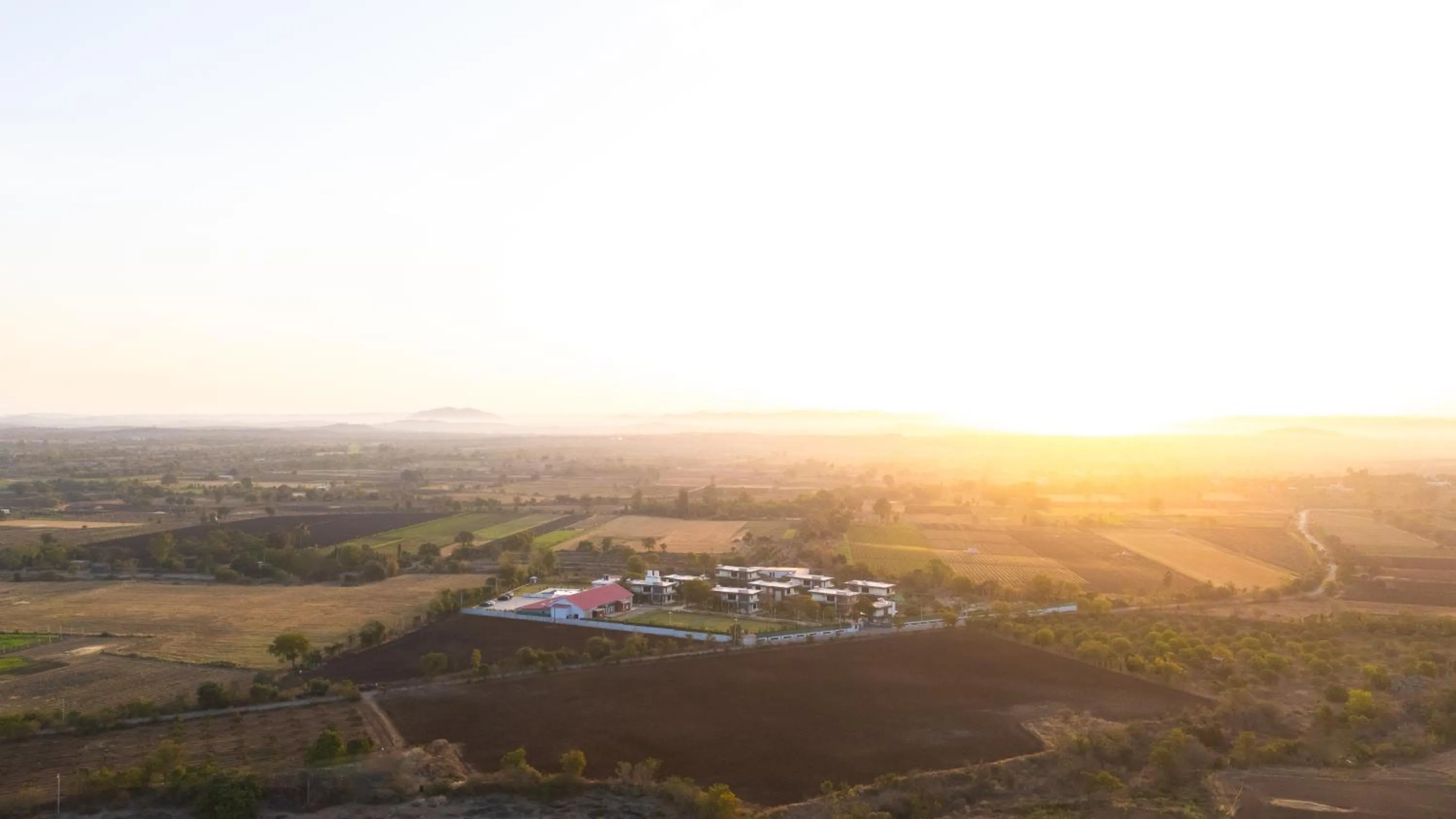 Bird's eye view in Daksh Eden Greenz -A Luxury Resort in Sasan Gir