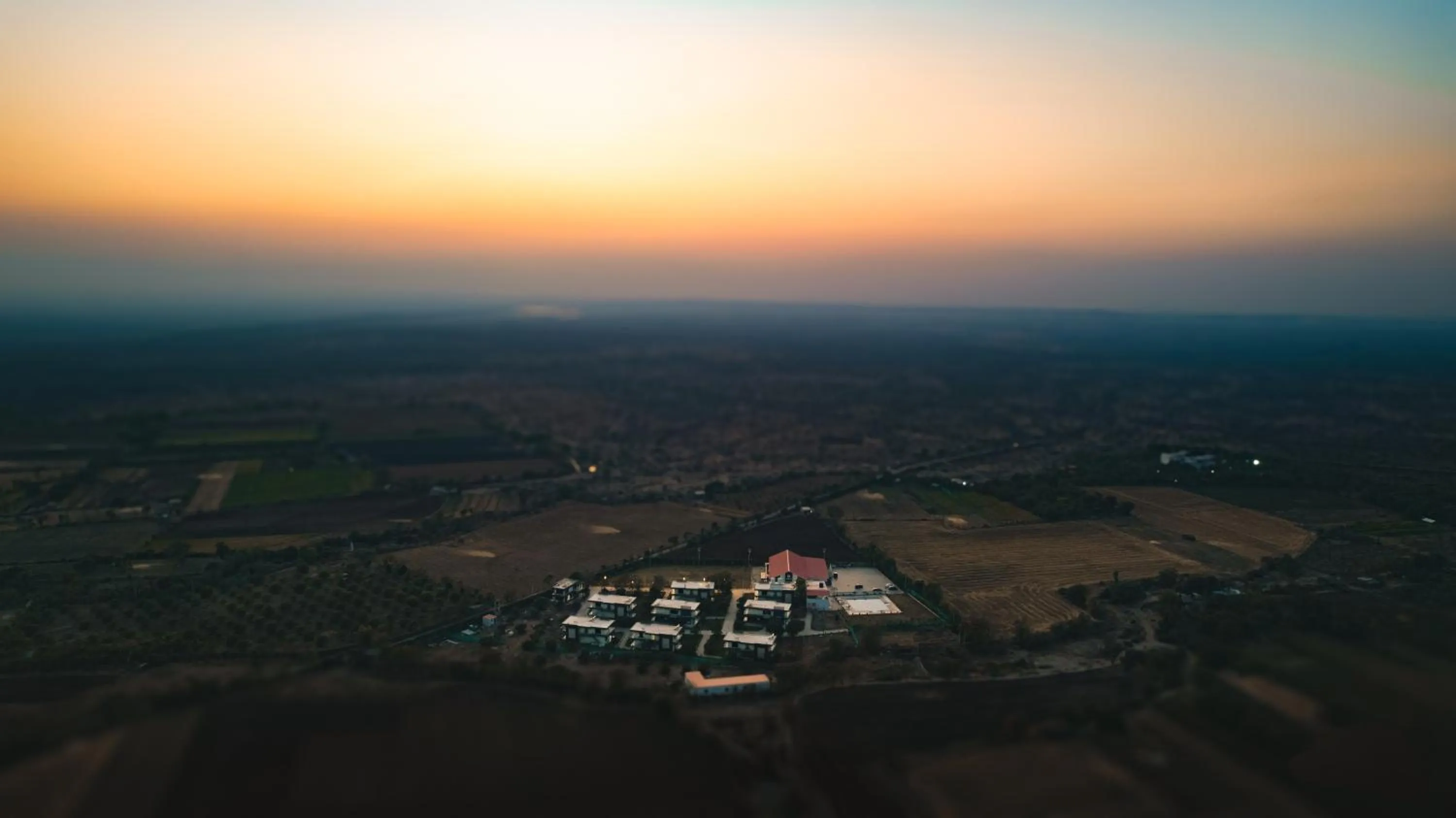Natural landscape in Daksh Eden Greenz -A Luxury Resort in Sasan Gir