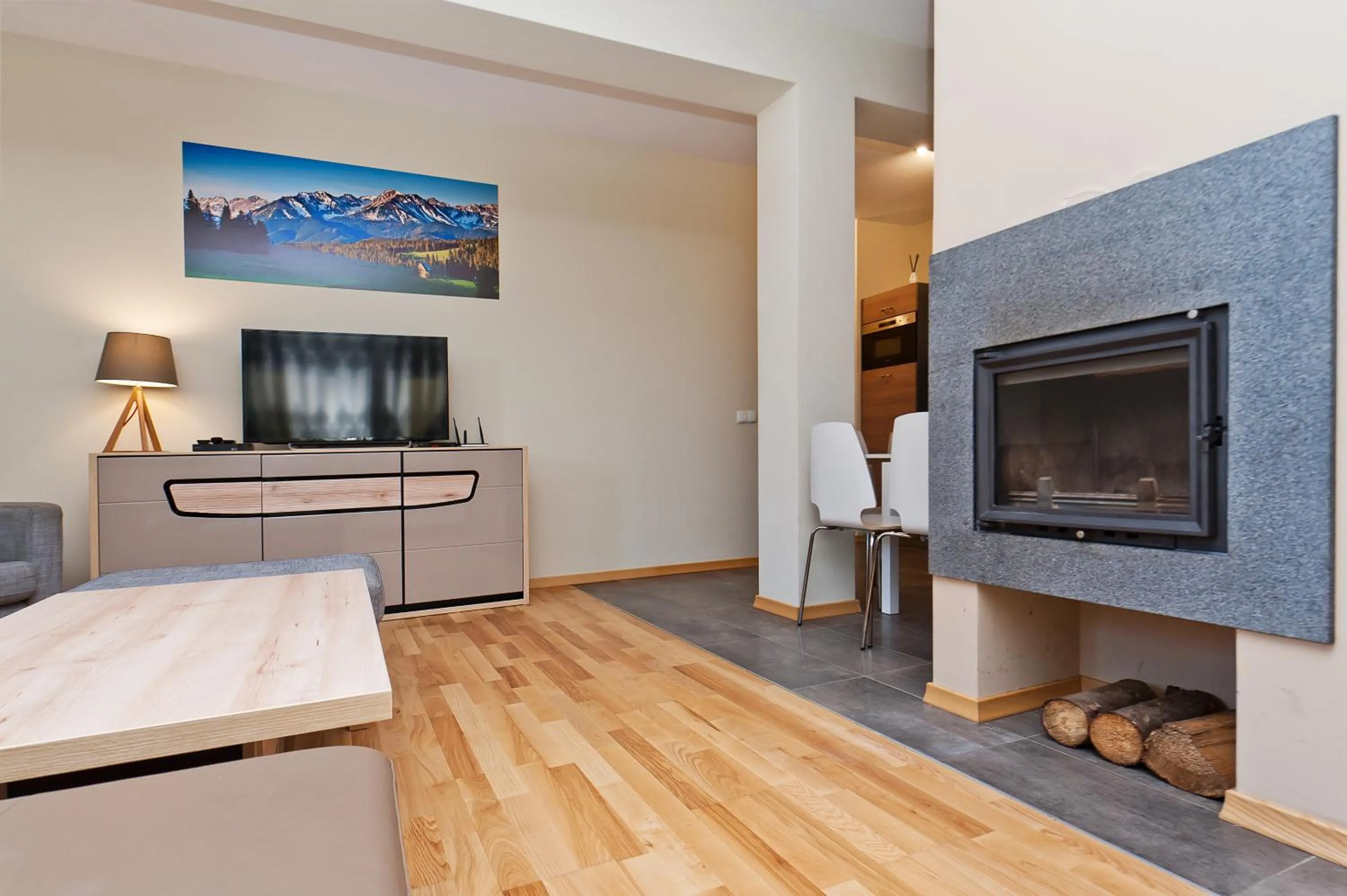 Living room in Apartamenty Lipki Park, Sun & Snow