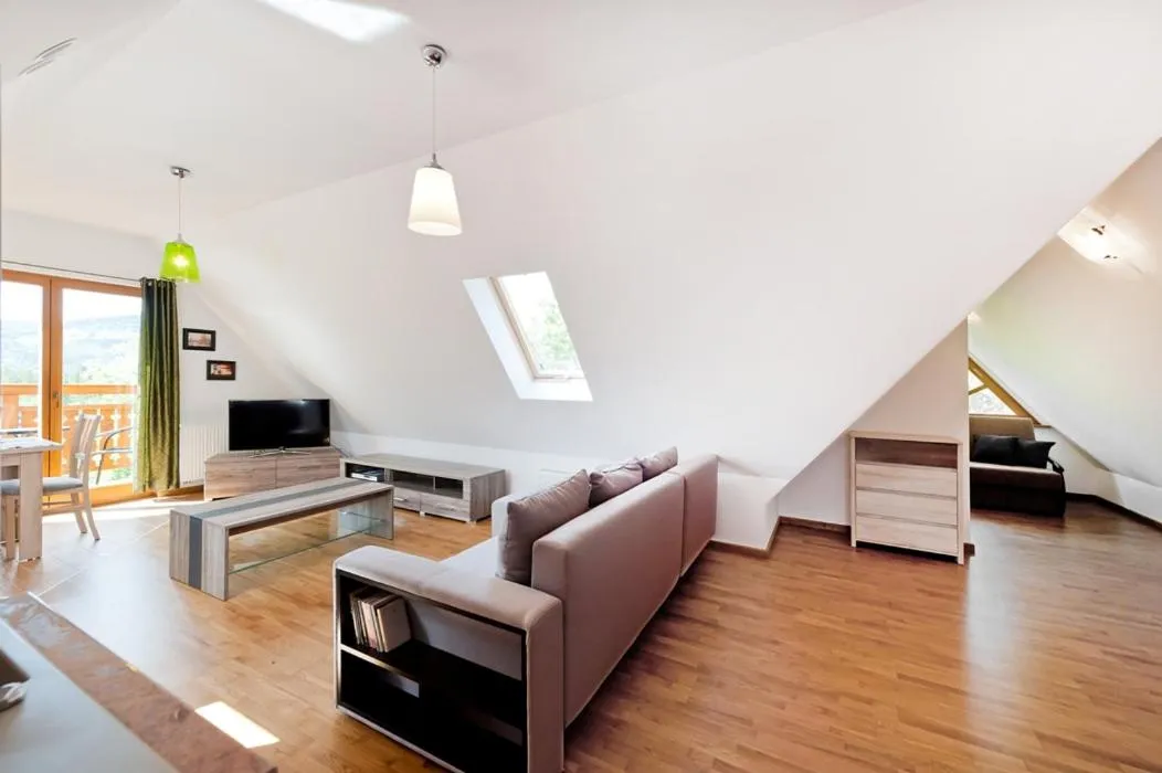 Living room in Apartamenty Lipki Park, Sun & Snow