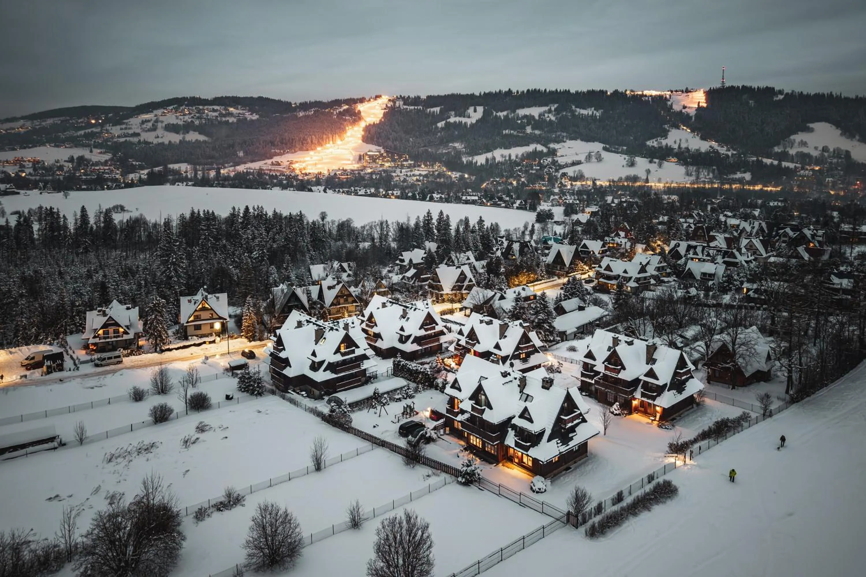 Bird's eye view in Apartamenty Lipki Park, Sun & Snow
