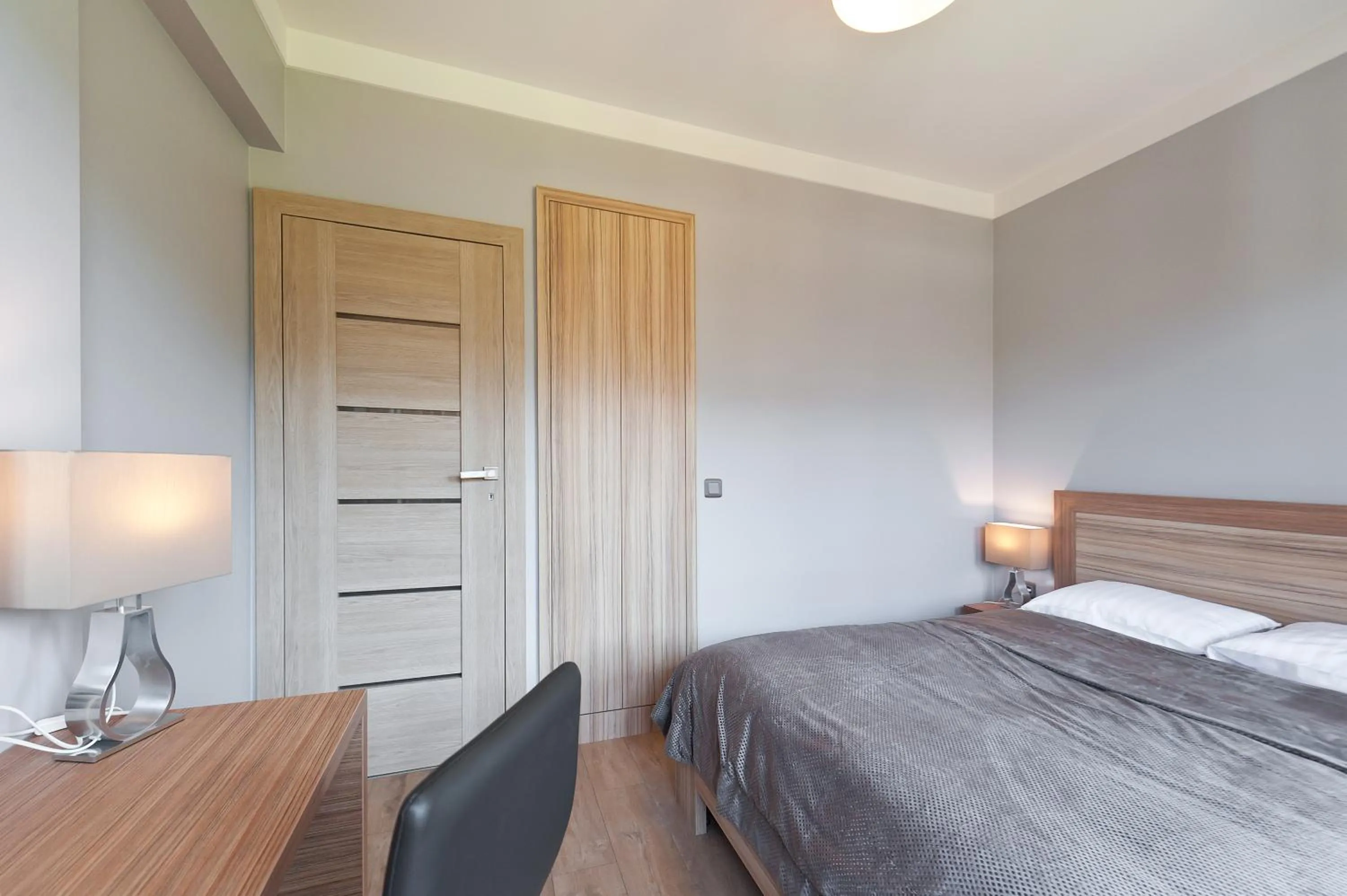 Bedroom, Bed in Apartamenty Lipki Park, Sun & Snow