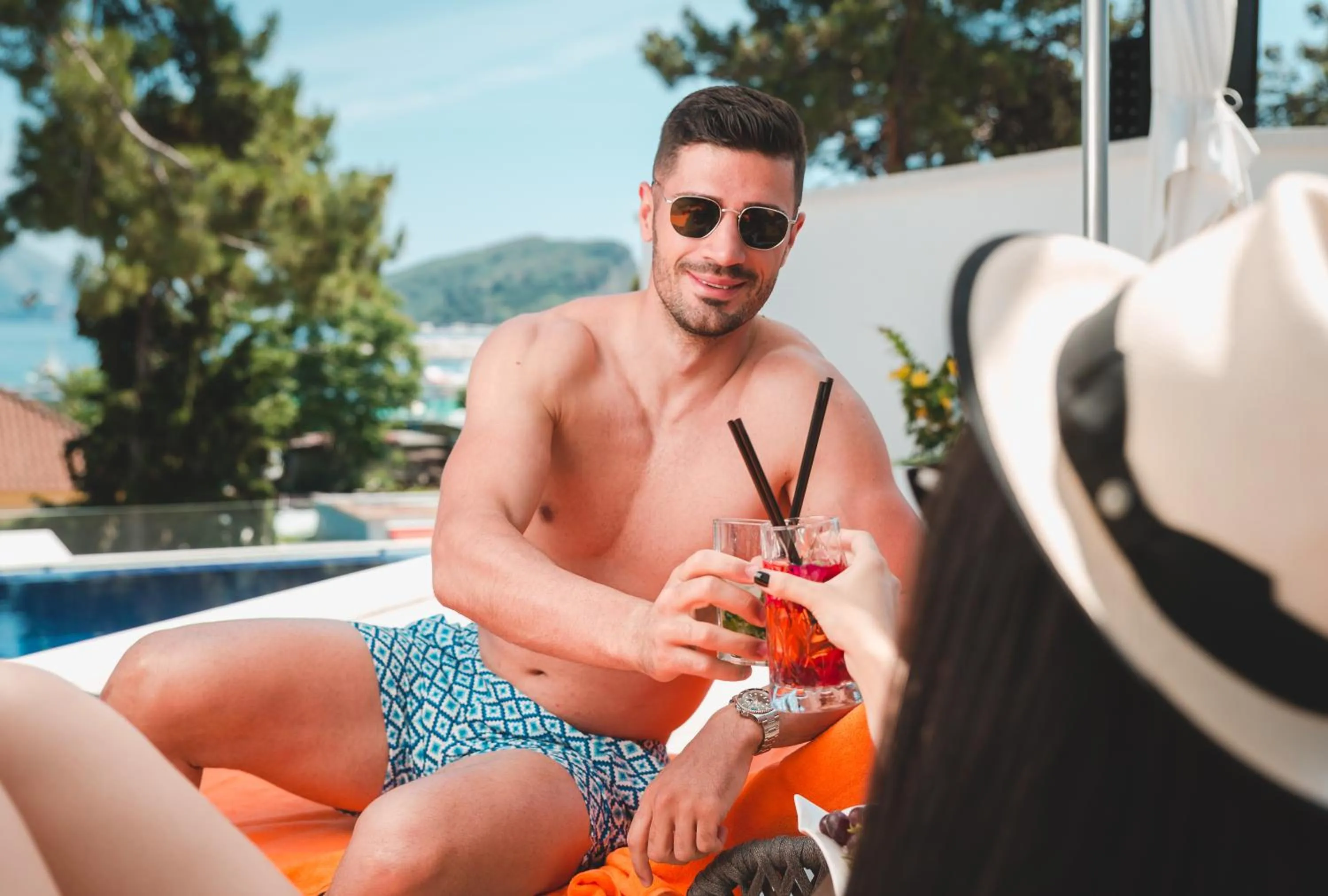 Swimming pool in Hotel Budva