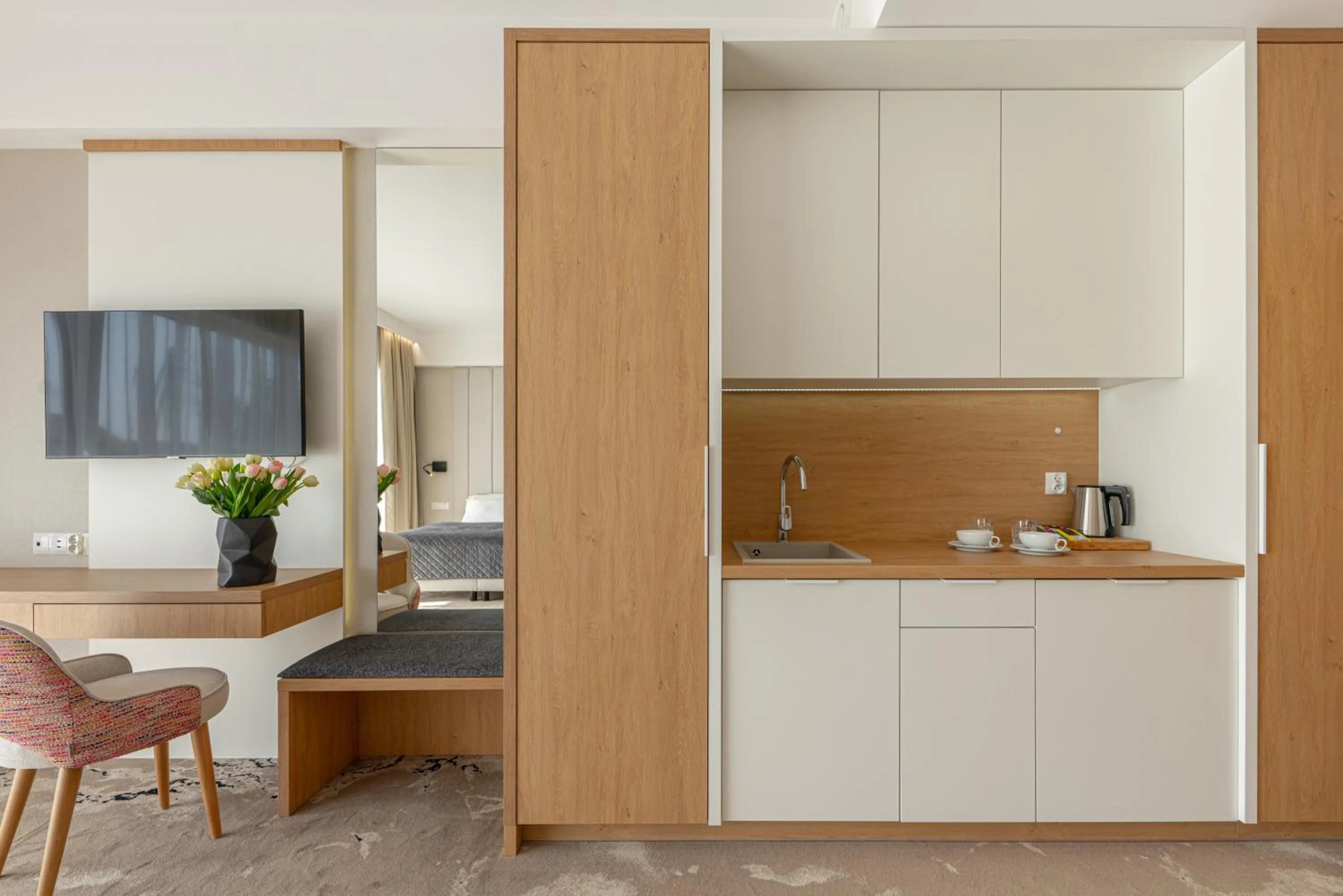 Kitchen or kitchenette in Imperiall Resort & MediSpa