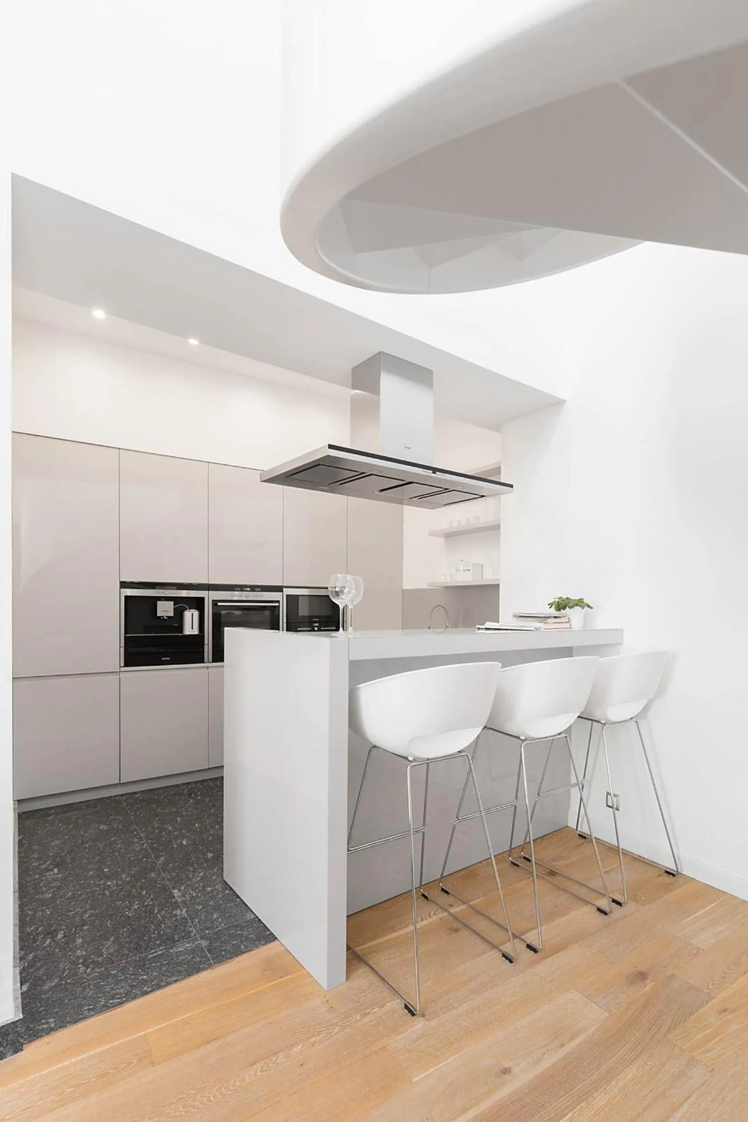 Kitchen or kitchenette in MINT Luxury Apartments at the Main Square