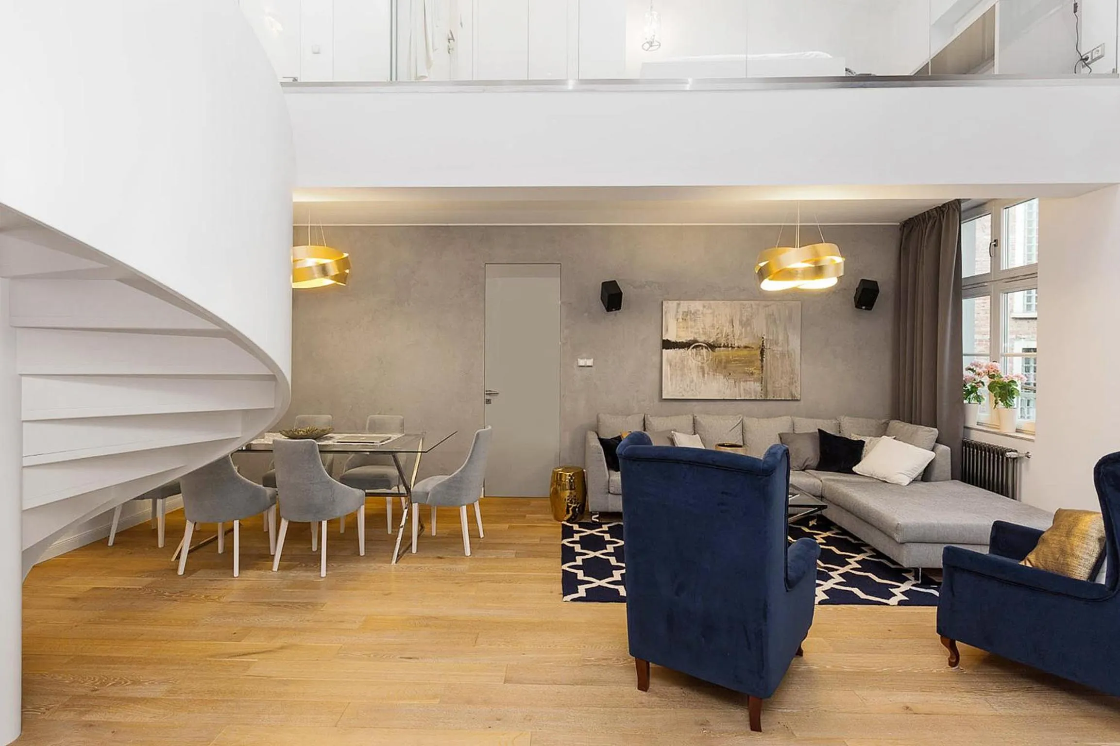 Living room in MINT Luxury Apartments at the Main Square