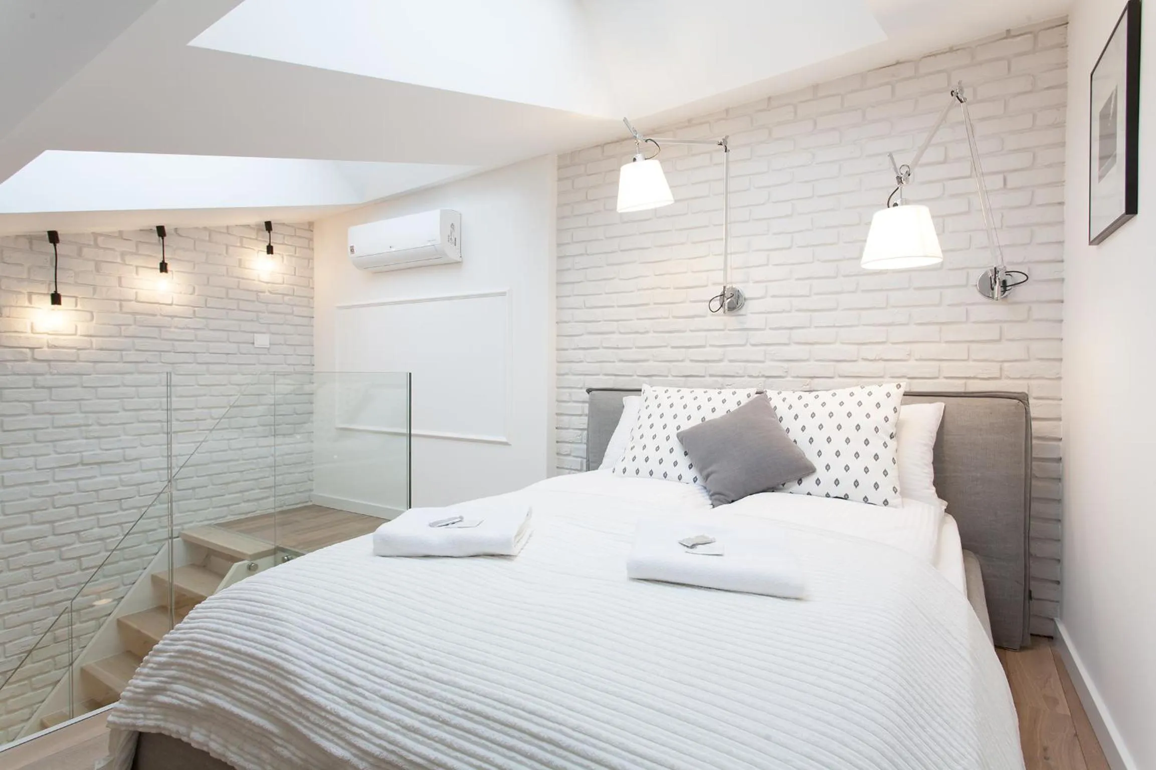 Bedroom, Bed in MINT Luxury Apartments at the Main Square