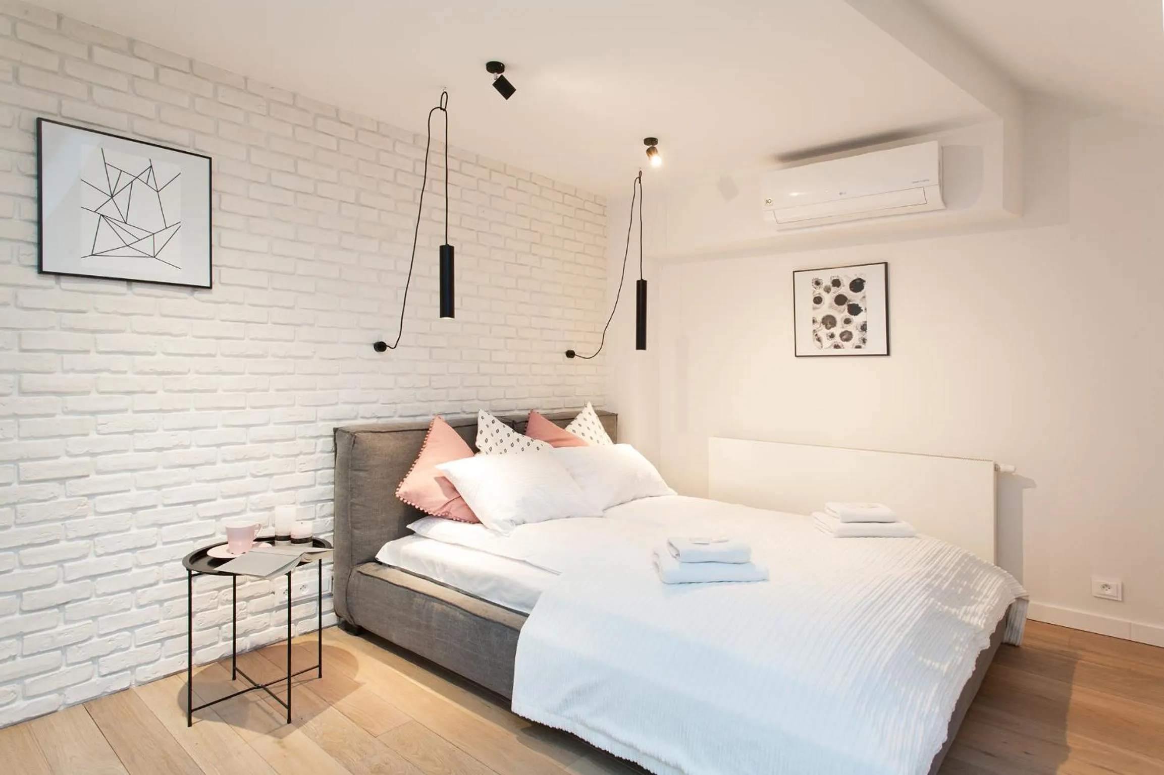 Bed in MINT Luxury Apartments at the Main Square