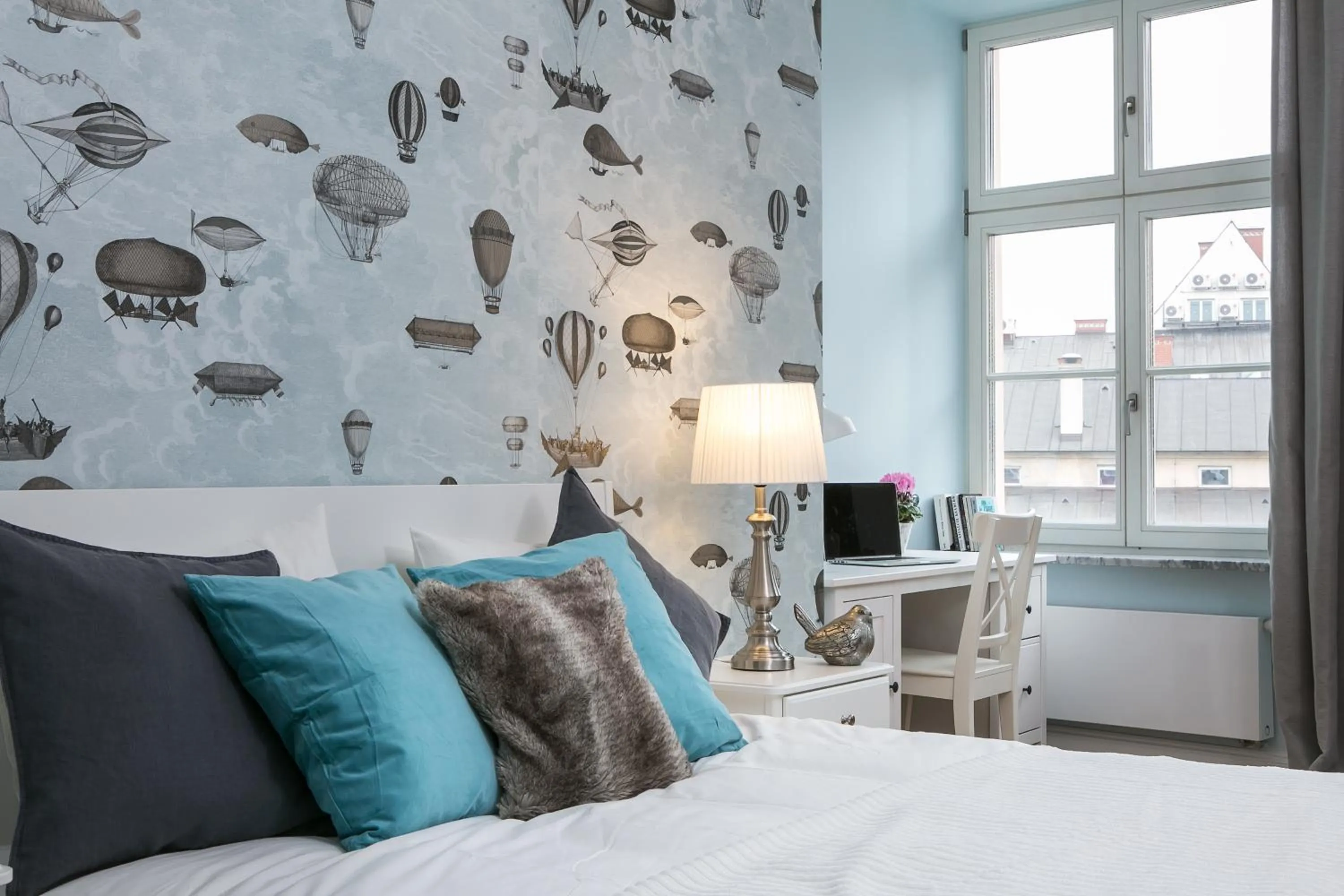 Bedroom, Bed in MINT Luxury Apartments at the Main Square