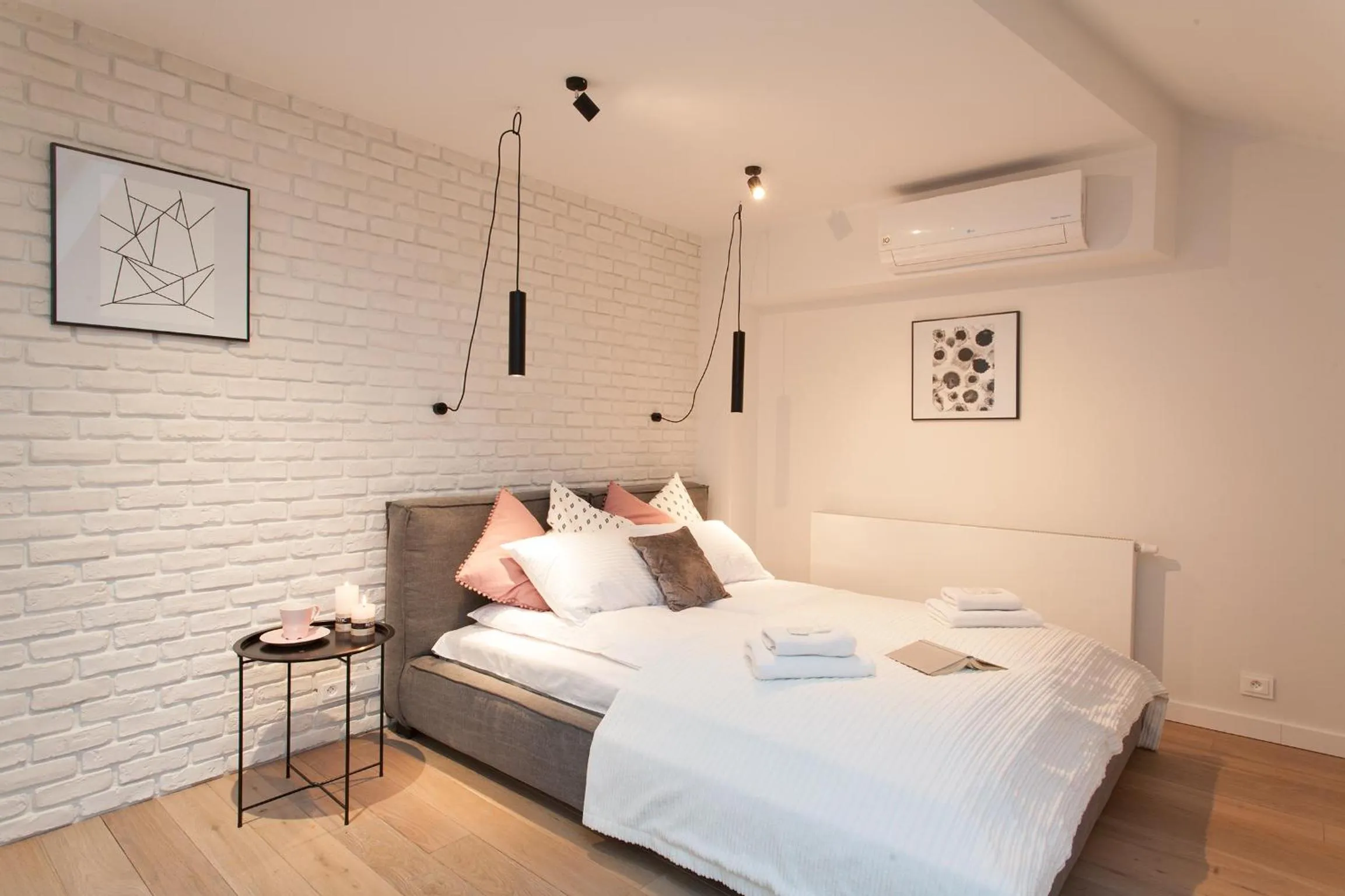 Bedroom, Bed in MINT Luxury Apartments at the Main Square