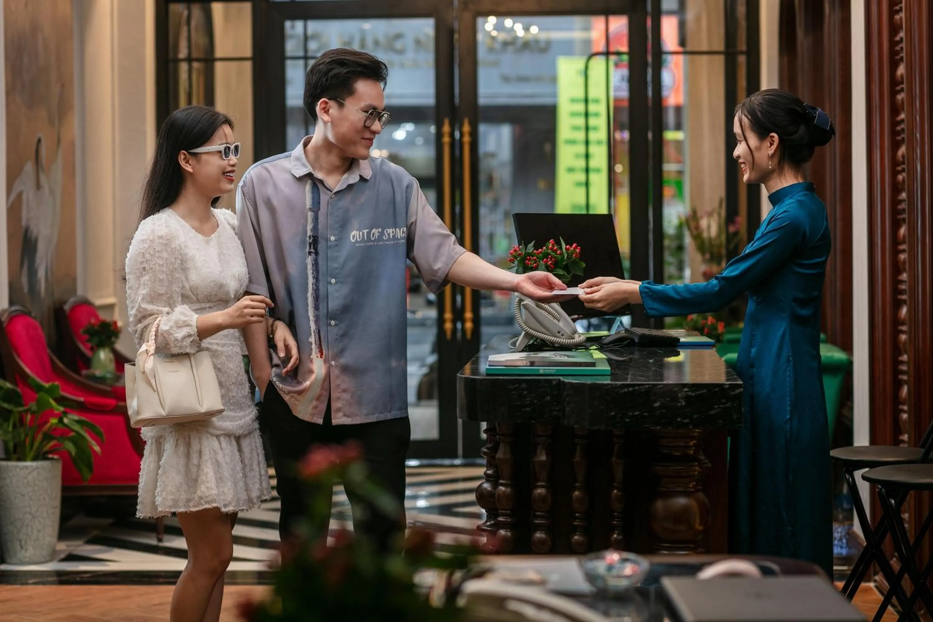 Lobby or reception in Serene Central Hotel