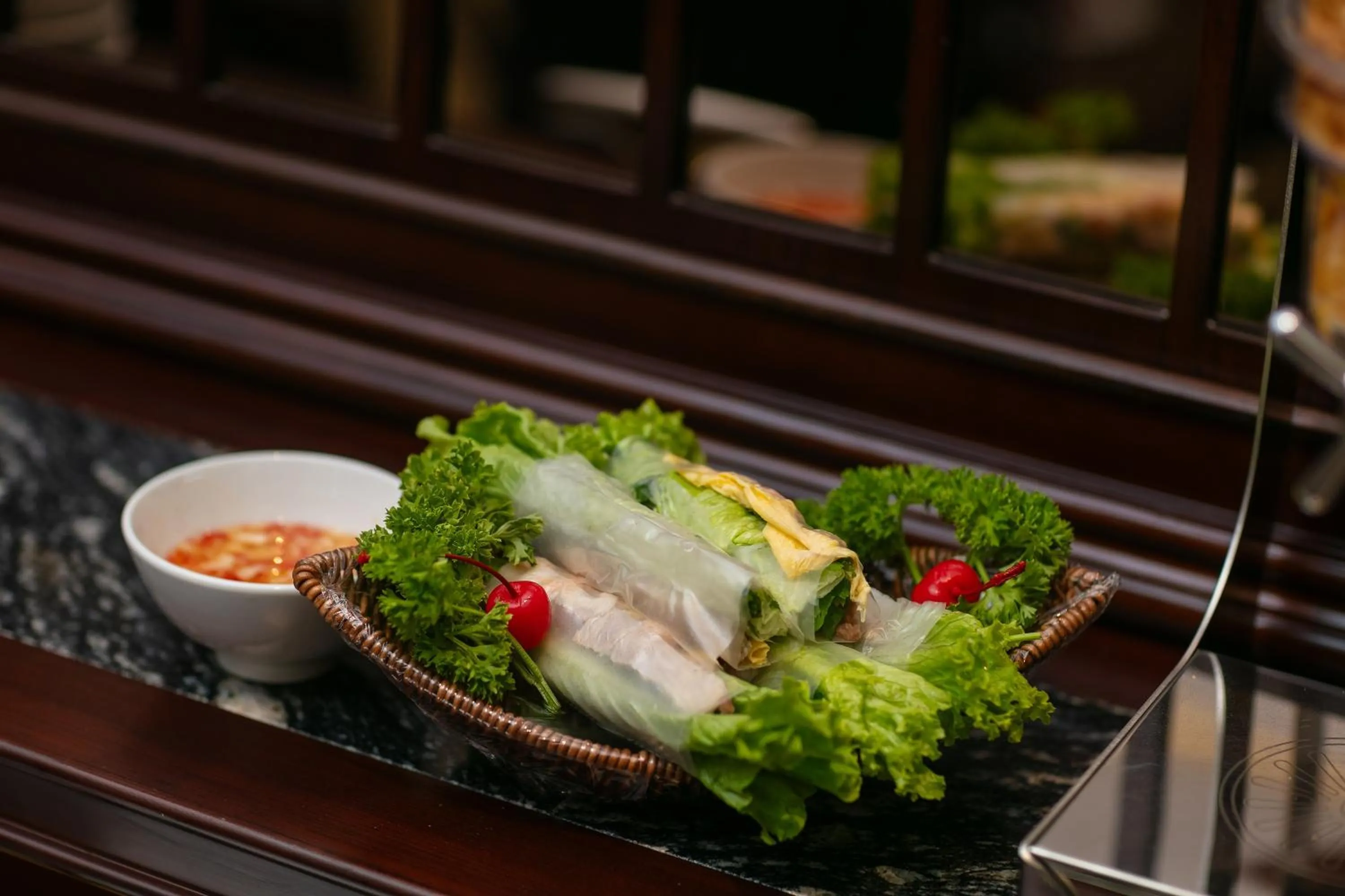 Food in Serene Central Hotel