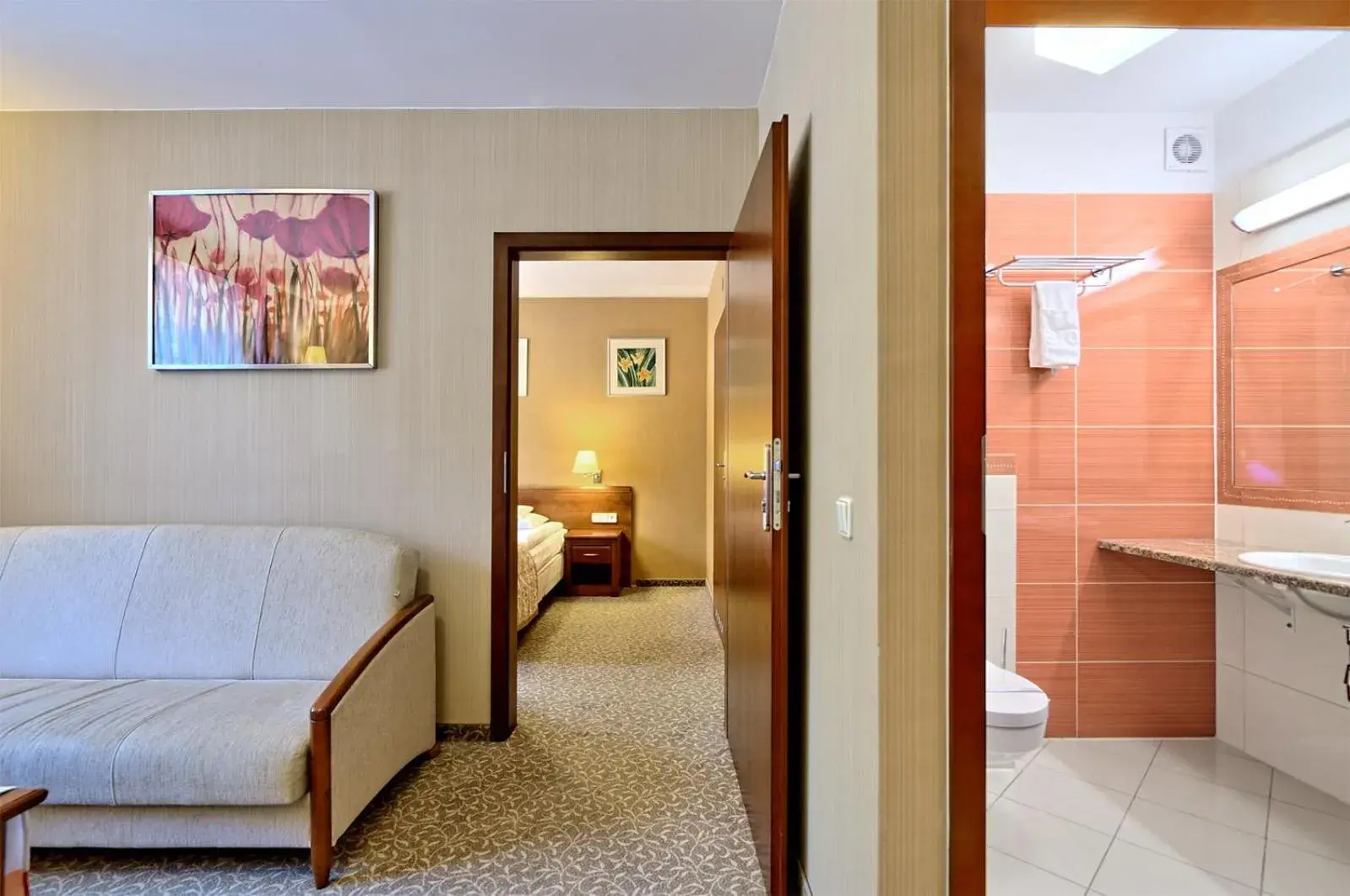 Deluxe Family Room (4 Adults) in Centuria Hotel & Natural Spa Deluxe Family Room (4 Adults) in Centuria Hotel & Natural Spa