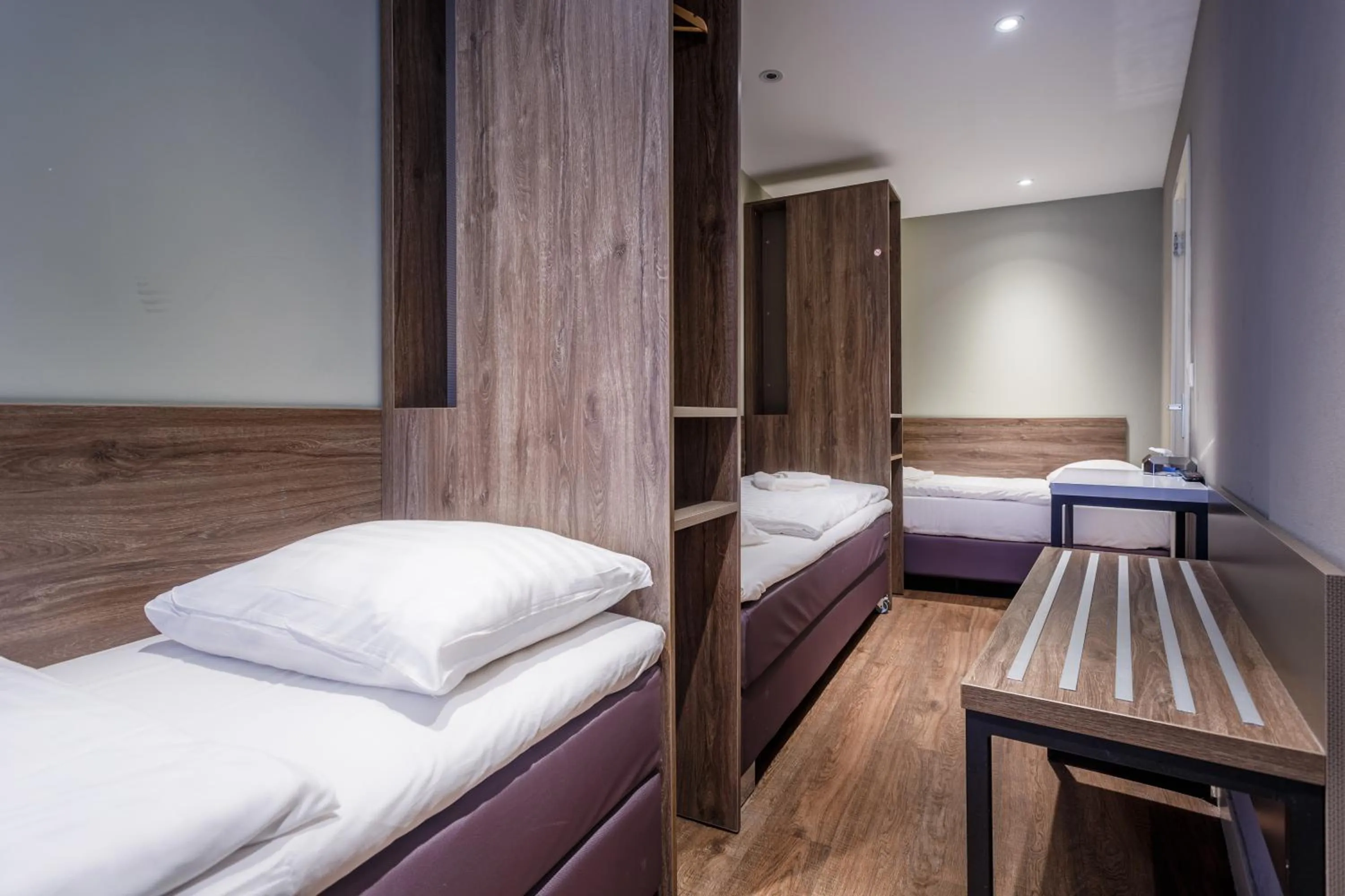 Bed in The Old Nickel Hotel