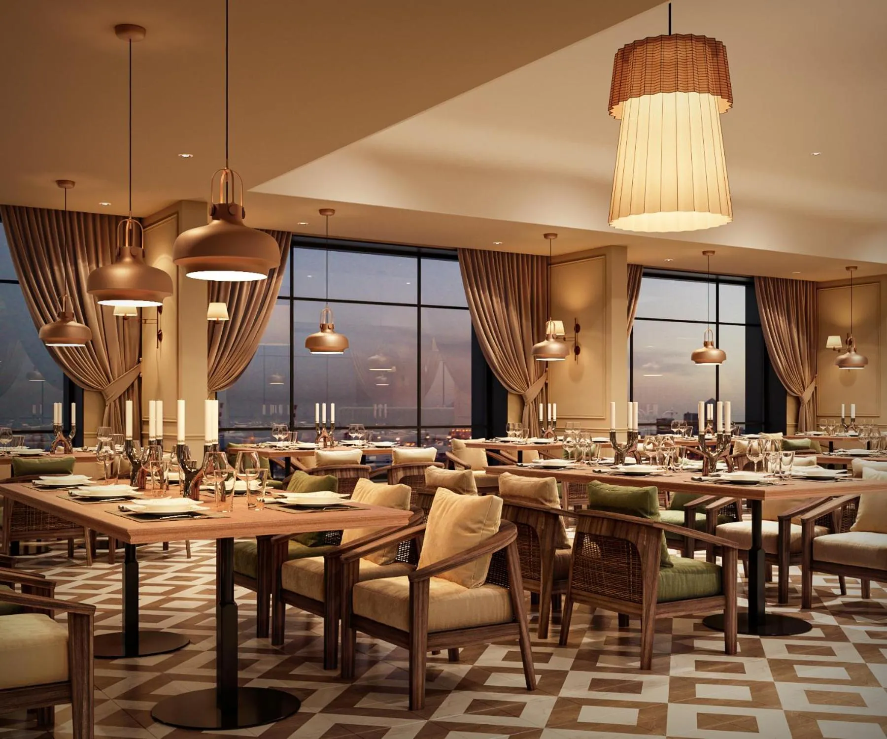 Restaurant/places to eat in Treat Hotel Nashik City Center