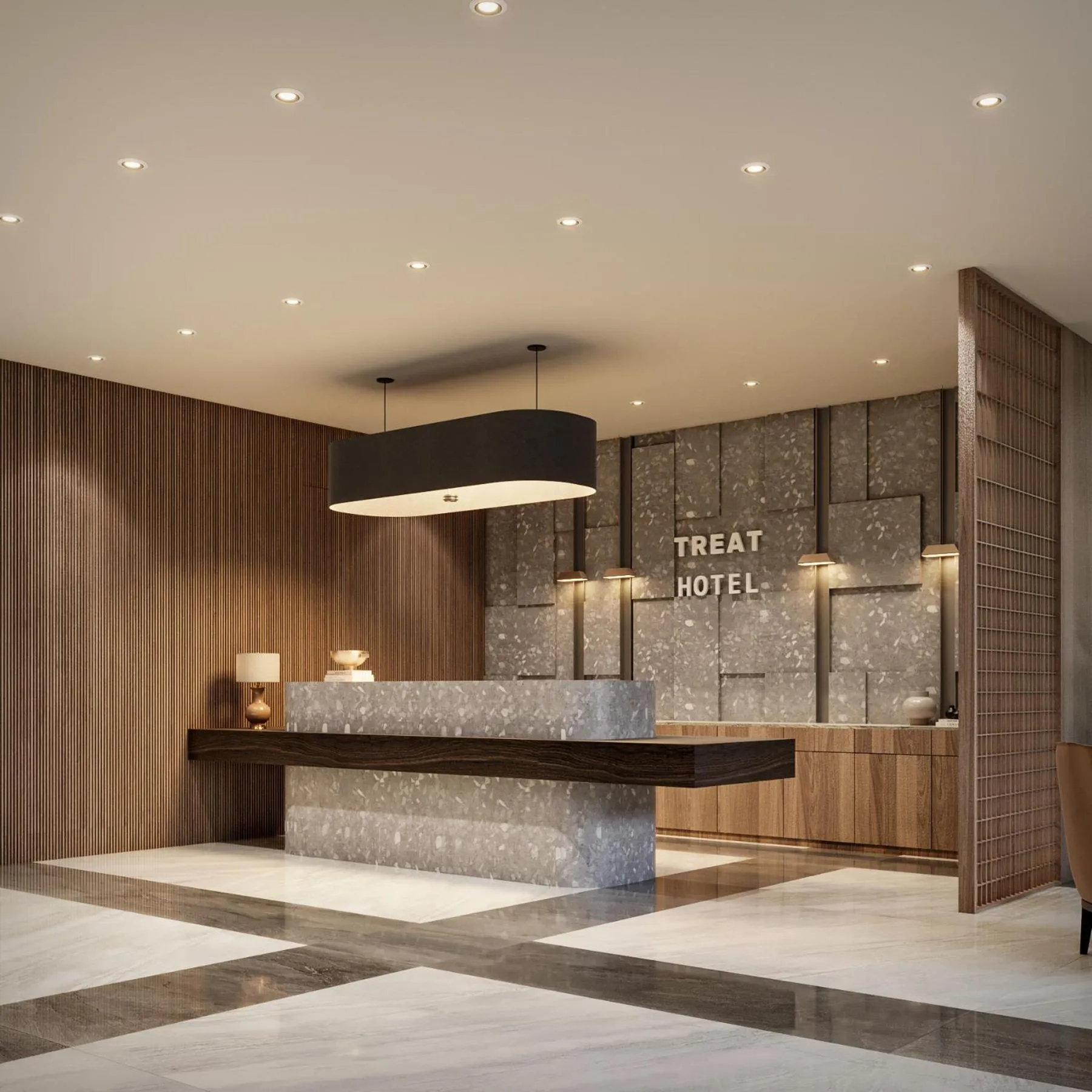 Lobby or reception in Treat Hotel Nashik City Center