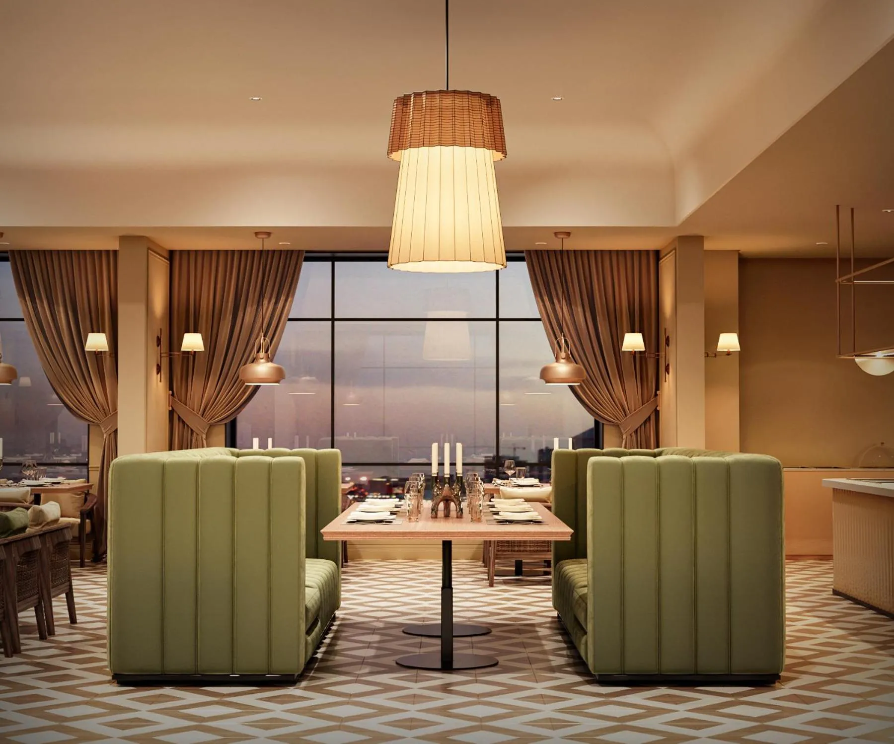 Restaurant/places to eat in Treat Hotel Nashik City Center