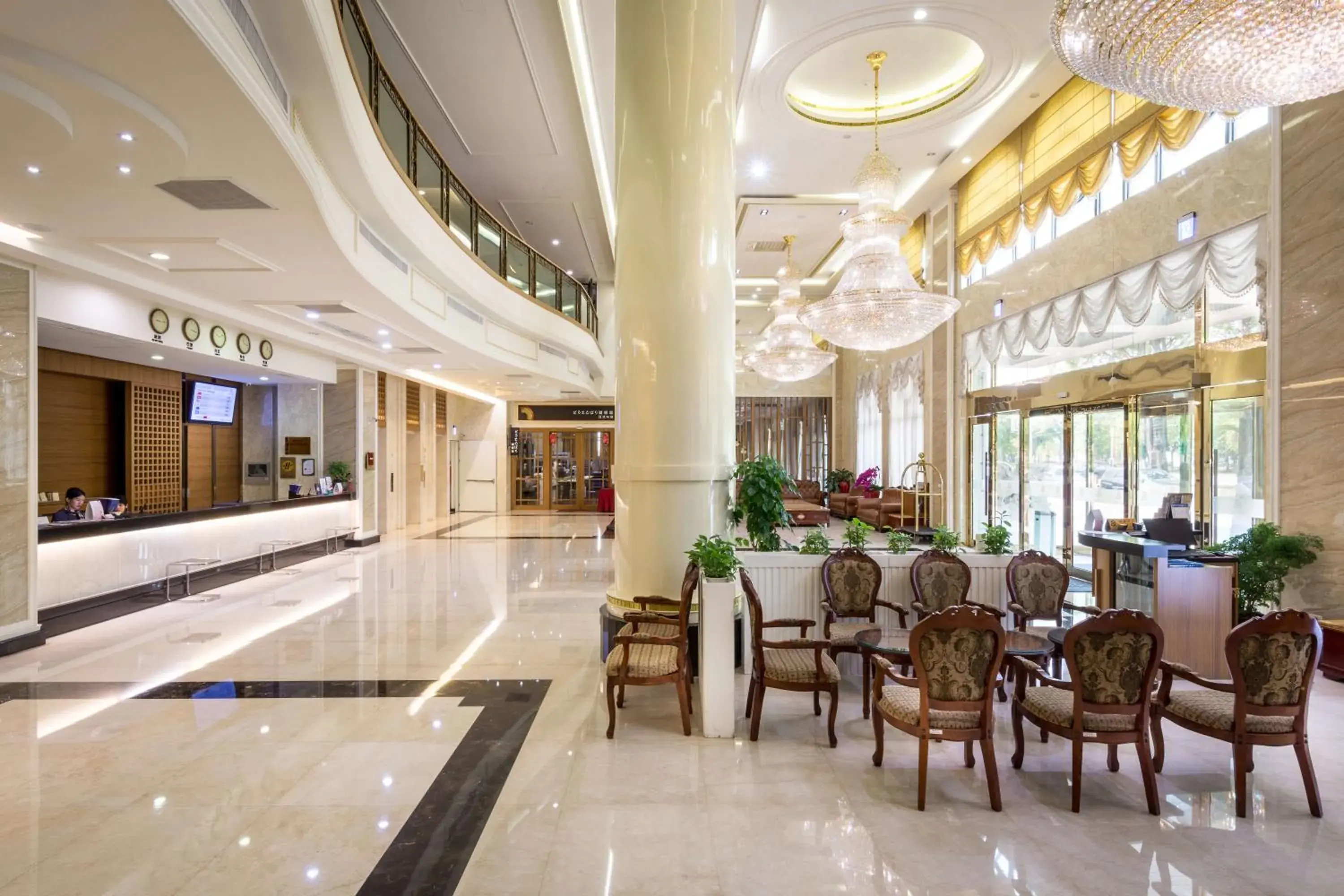 Lobby or reception in Royal Chiayi Hotel Lobby or reception in Royal Chiayi Hotel