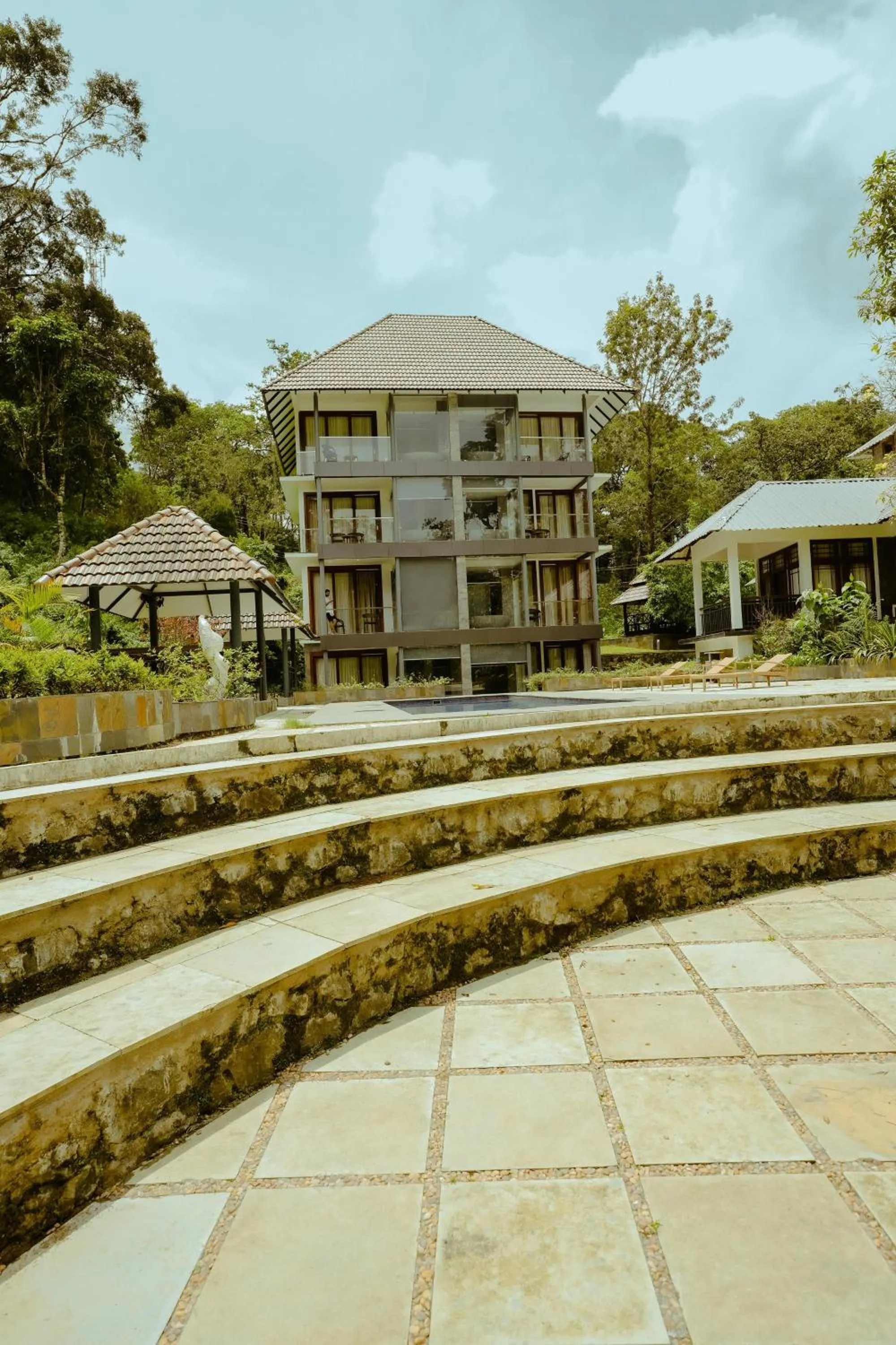 Facade/entrance in Elixir Woods Luxury Resort And Spa, Munnar
